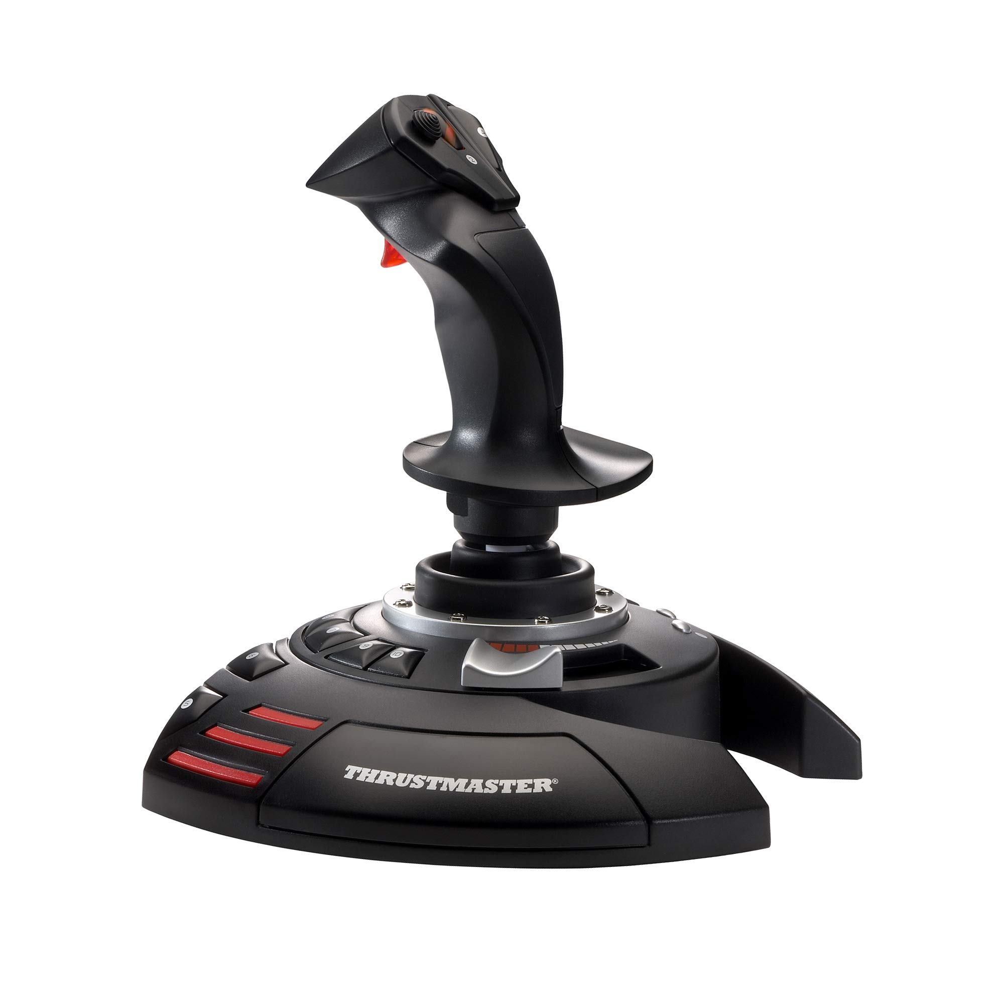 T.Flight Stick X - Ergonomic Flight Simulator Joystick with Adjustable Resistanc