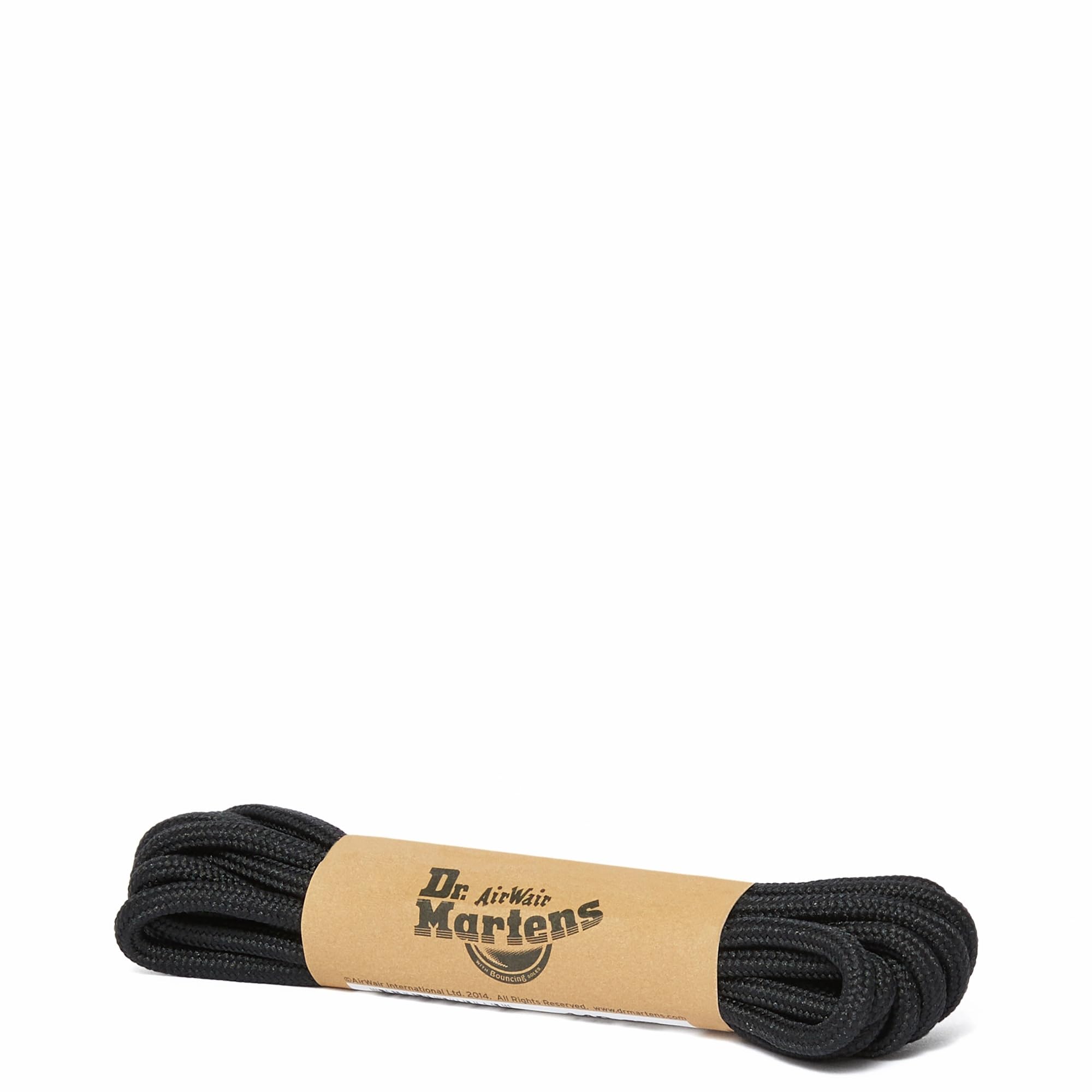 Martens Round Shoe Laces, Black (Black), One Size