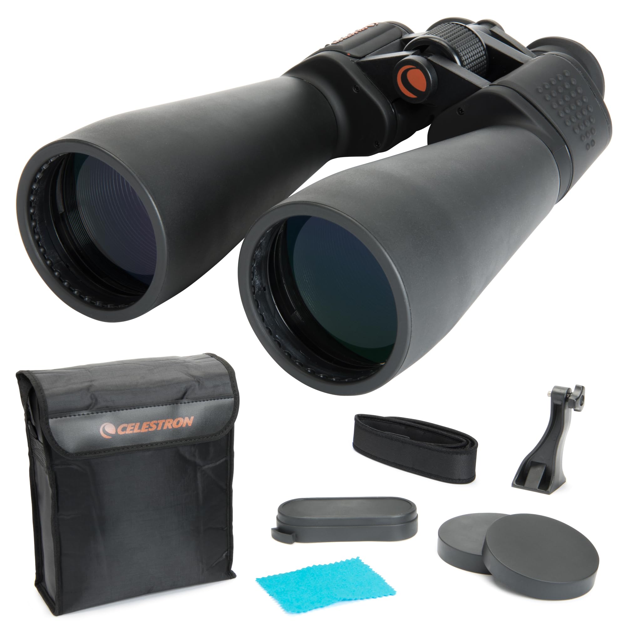 71008 SkyMaster 25x70mm Porro Prism Binoculars with Multi-Coated Lens, BaK-4 Pri