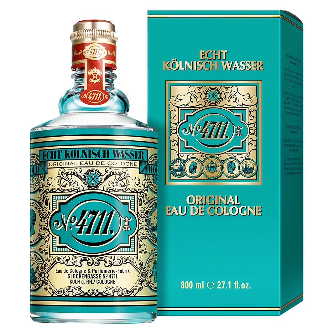 Original Eau de Cologne, Unisex Fragrance, Citrus and Herb, 800 ml (Pack of 1)