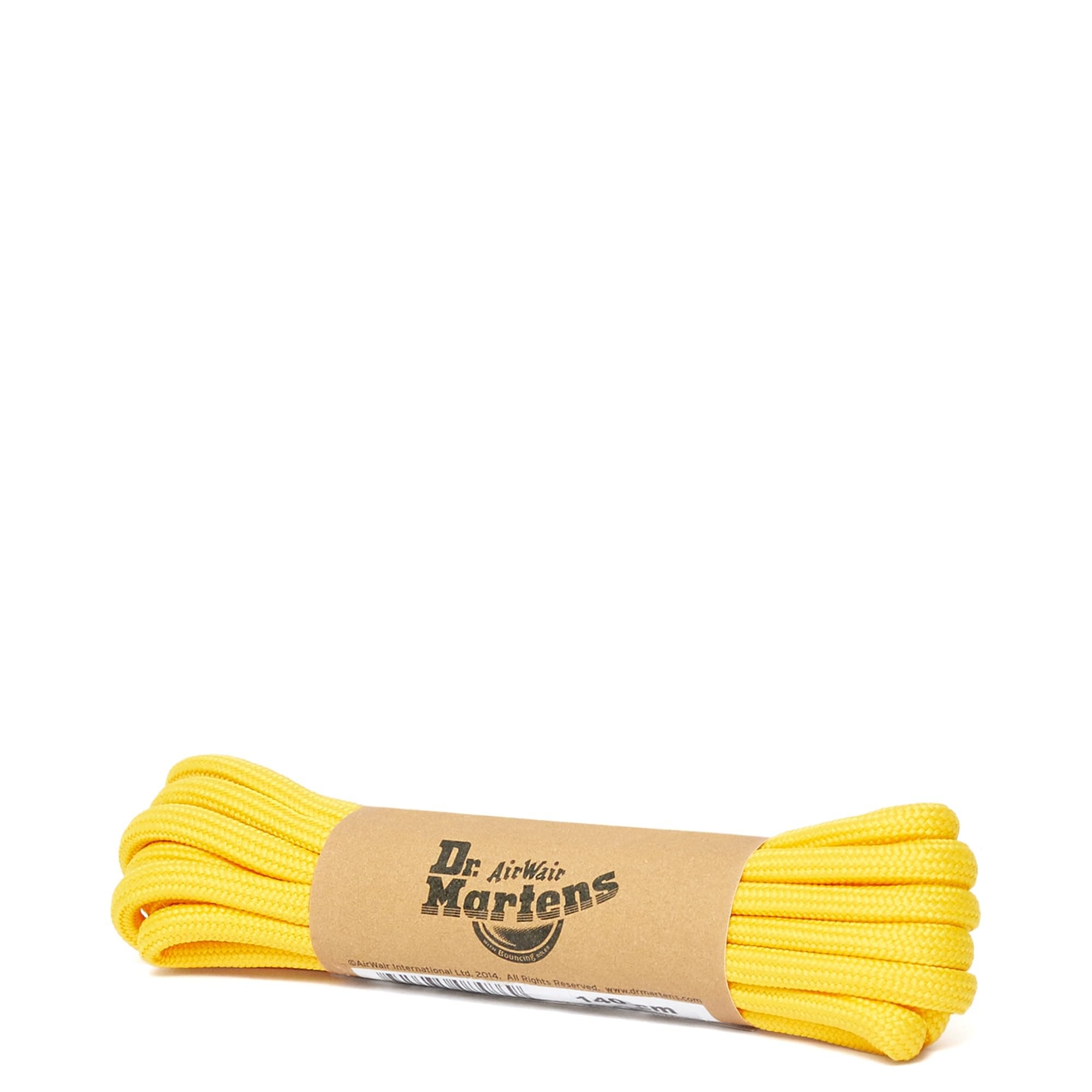 Martens Round Shoe Laces, Yellow (Yellow), One Size