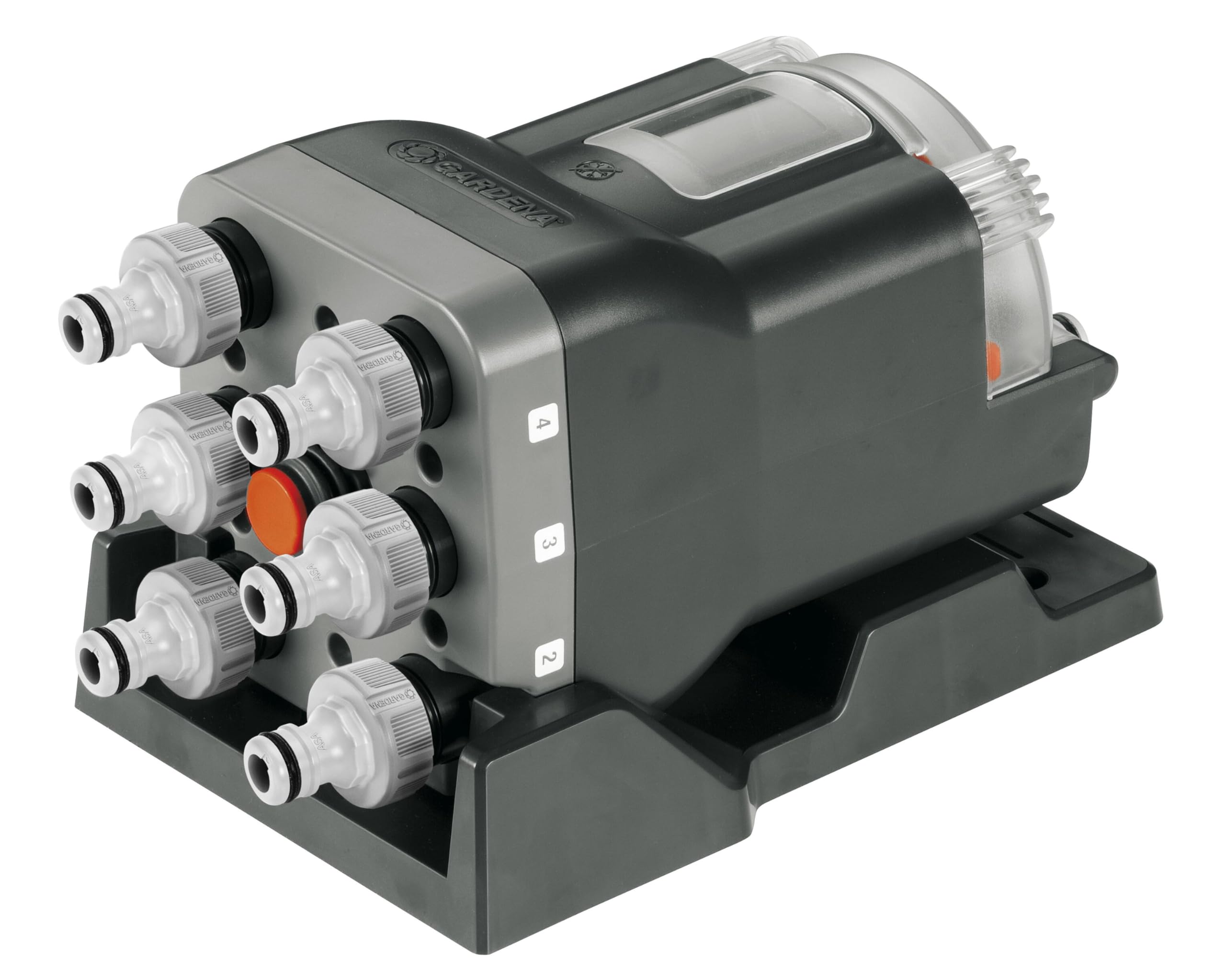 Water Distributor automatic: 6-point distributor, simple operation, space-saving