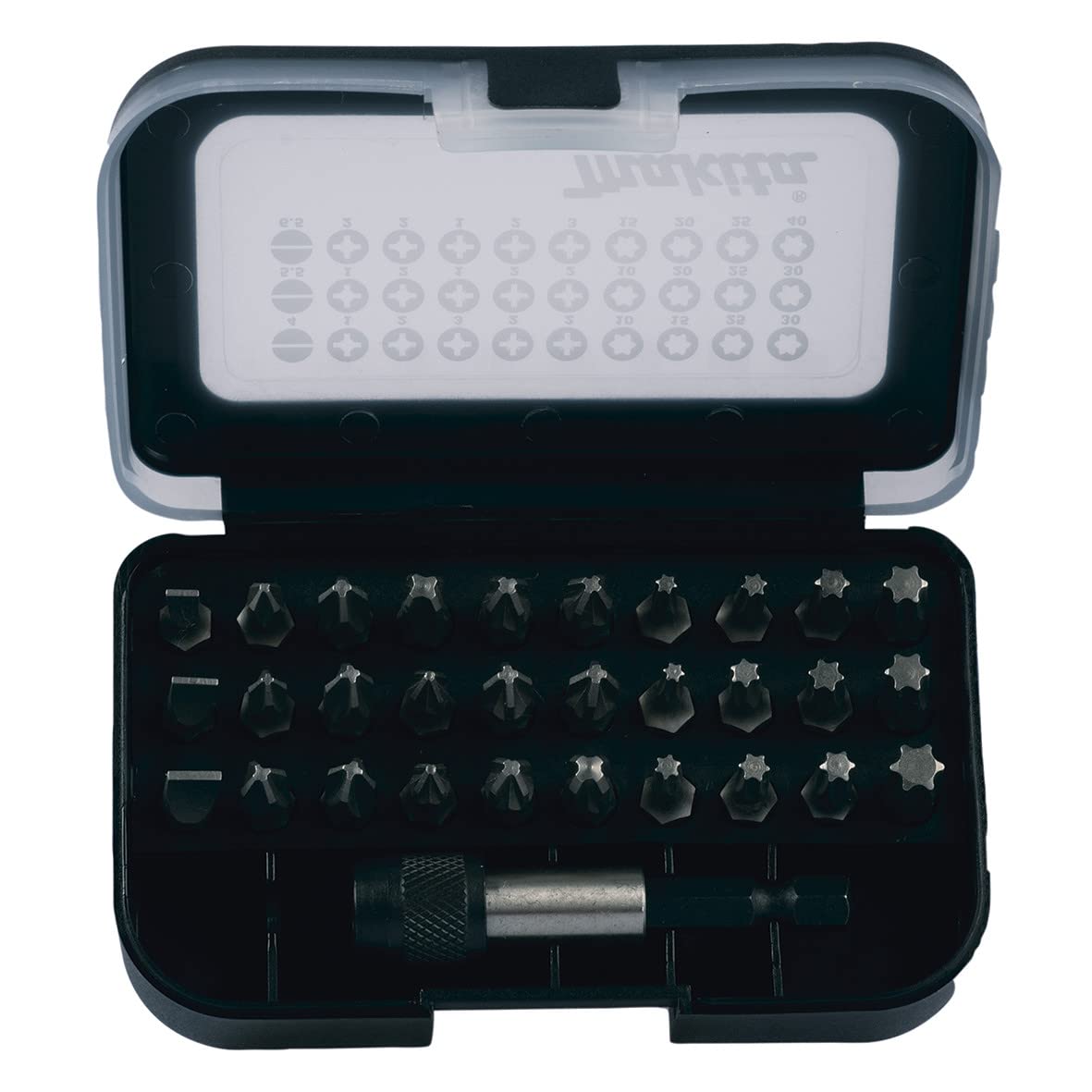 D-30667 Screwdriver Bit Set 31 Piece, Cranberry
