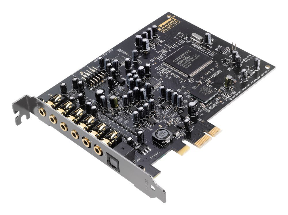 Sound Blaster Audigy Rx - 7.1 PCIe Sound Card with High Performance Headphone Am