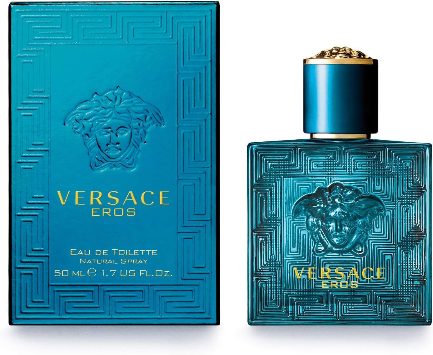 Eros Eau De Toilette for Men, 50 ml