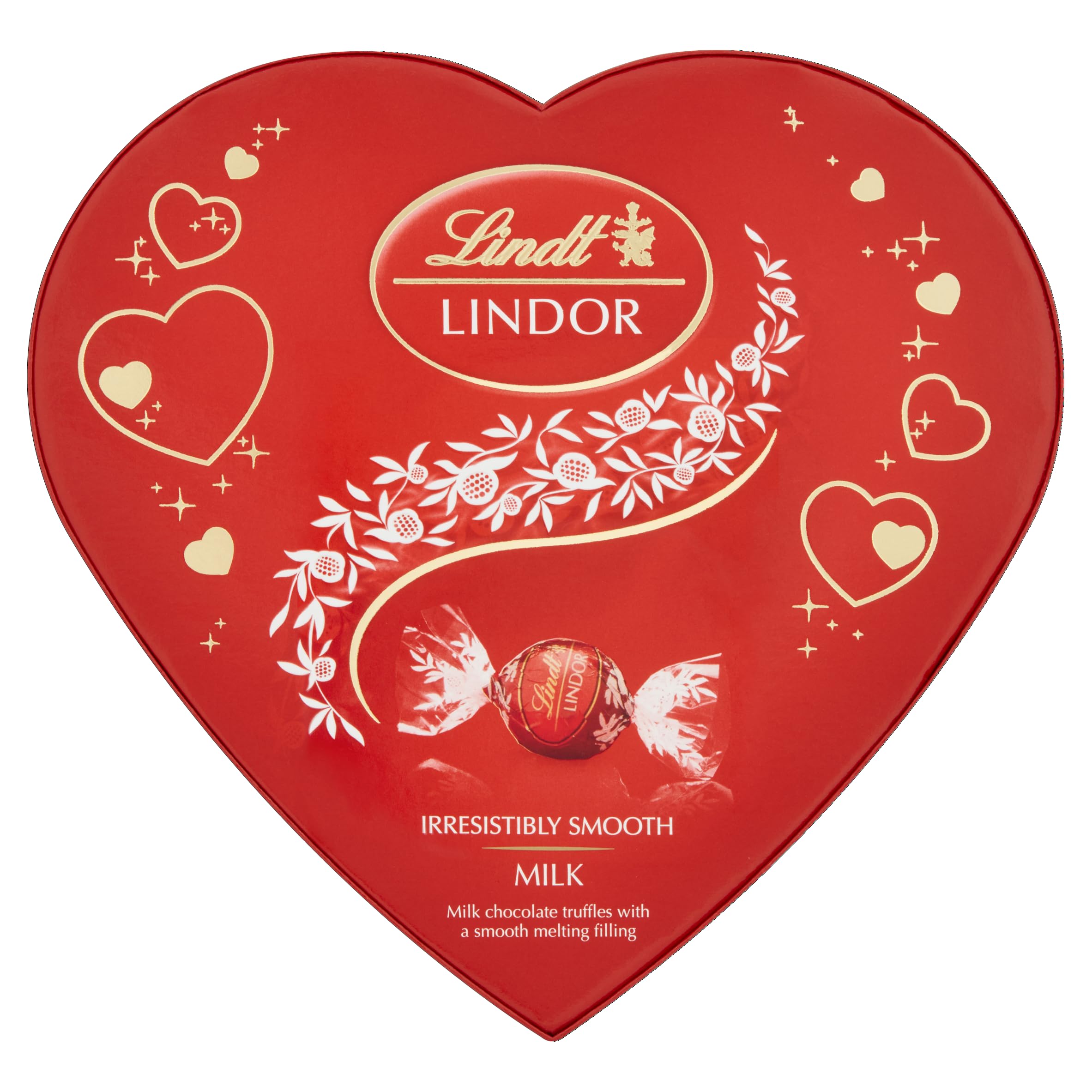 Lindor Amour Heart Chocolate Box, Chocolate Gift for Him and Her, 160 g