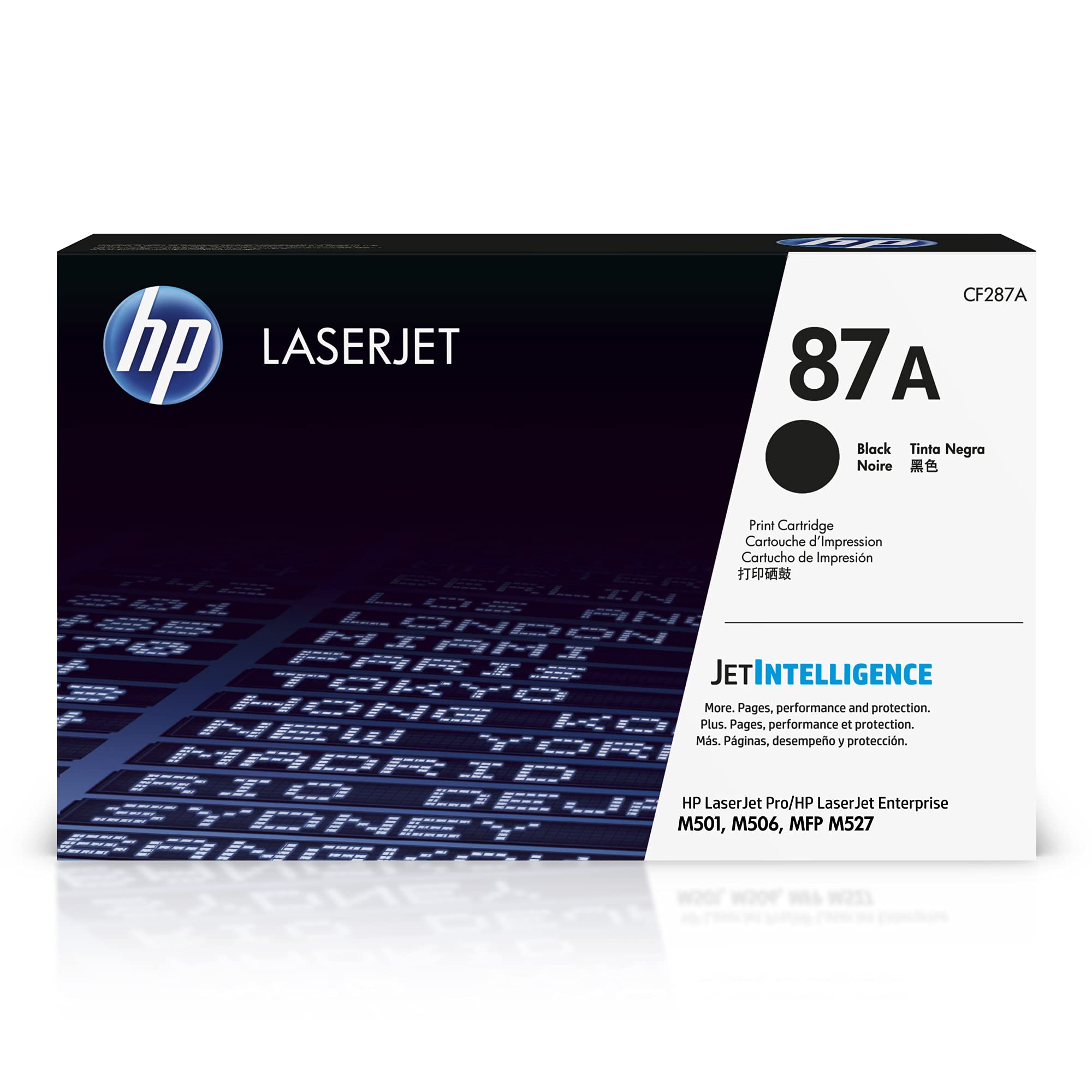 CF287A 87A Original LaserJet Toner Cartridge, Black, Single Pack