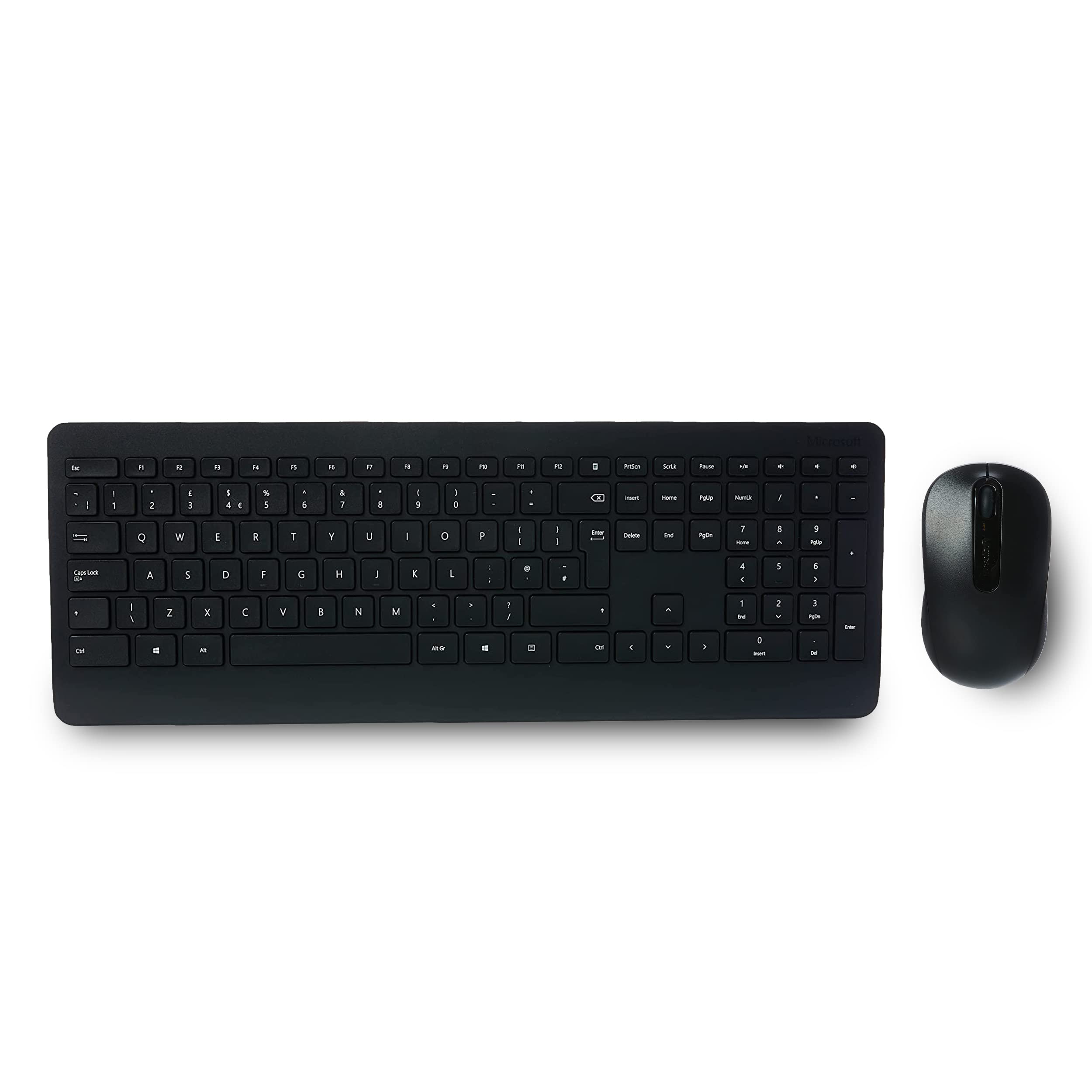 Wireless Keyboard & Mouse, Desktop 900 Keyboard with USB for Windows or Mac Comp