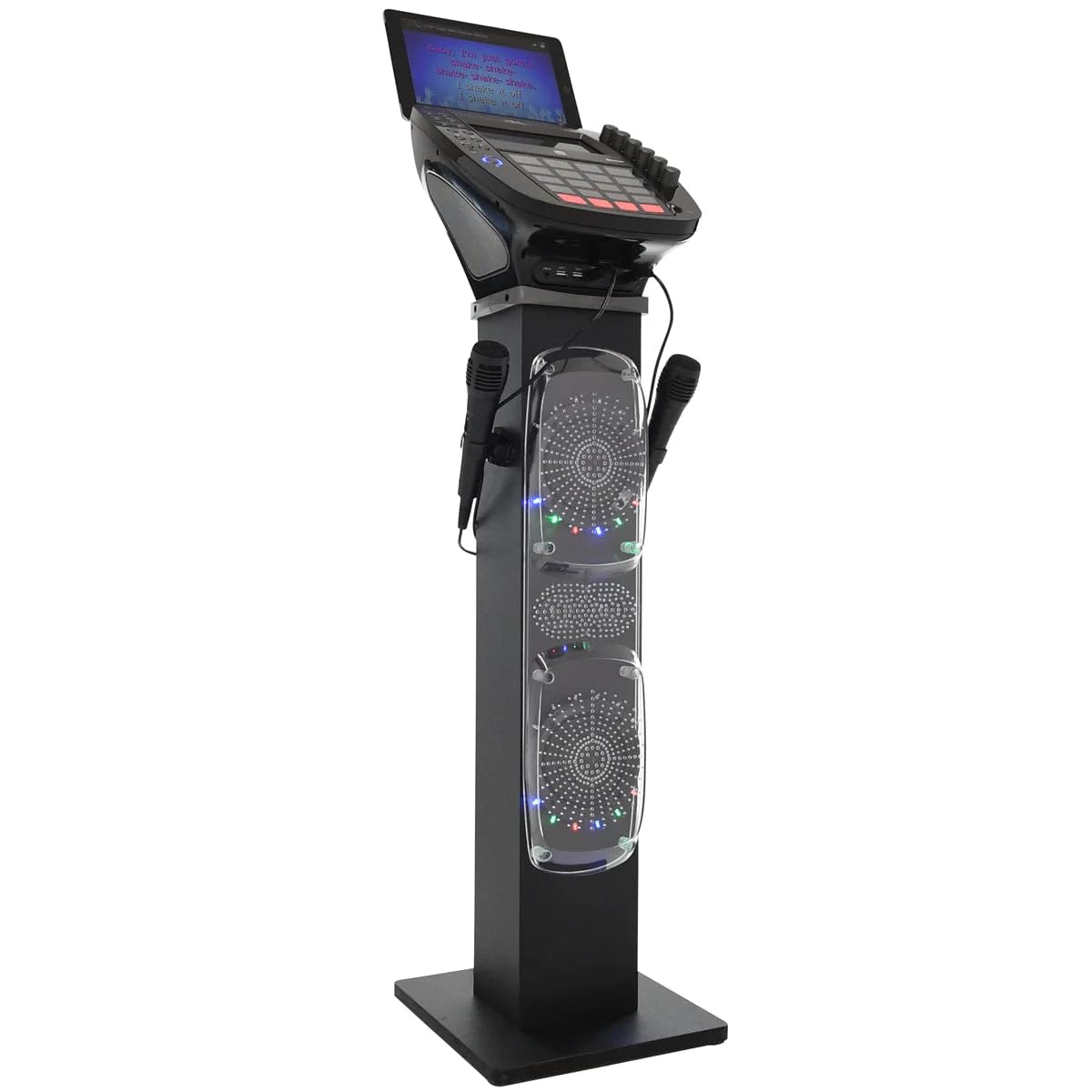 Karaoke Bluetooth Karaoke System with Speaker Pedestal - Professional CDG System