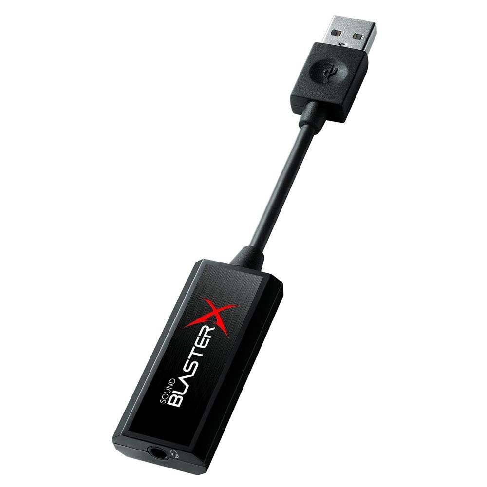 Sound BlasterX G1 7.1 24-Bit/96 KHz HD Portable Gaming USB DAC Sound Card with H