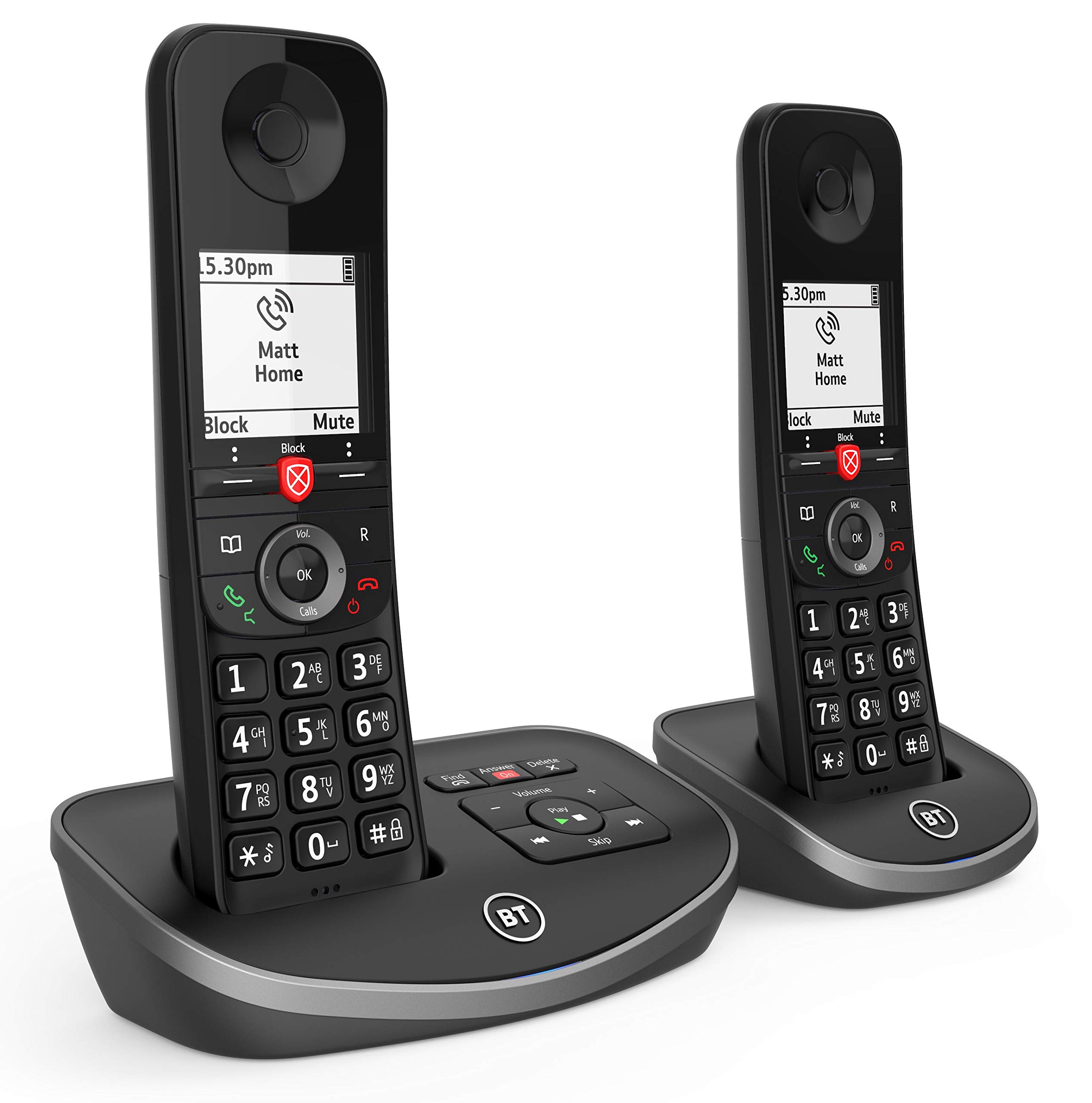 Advanced Cordless Landline House Phone with 100 Percent Nuisance Call Blocker, D