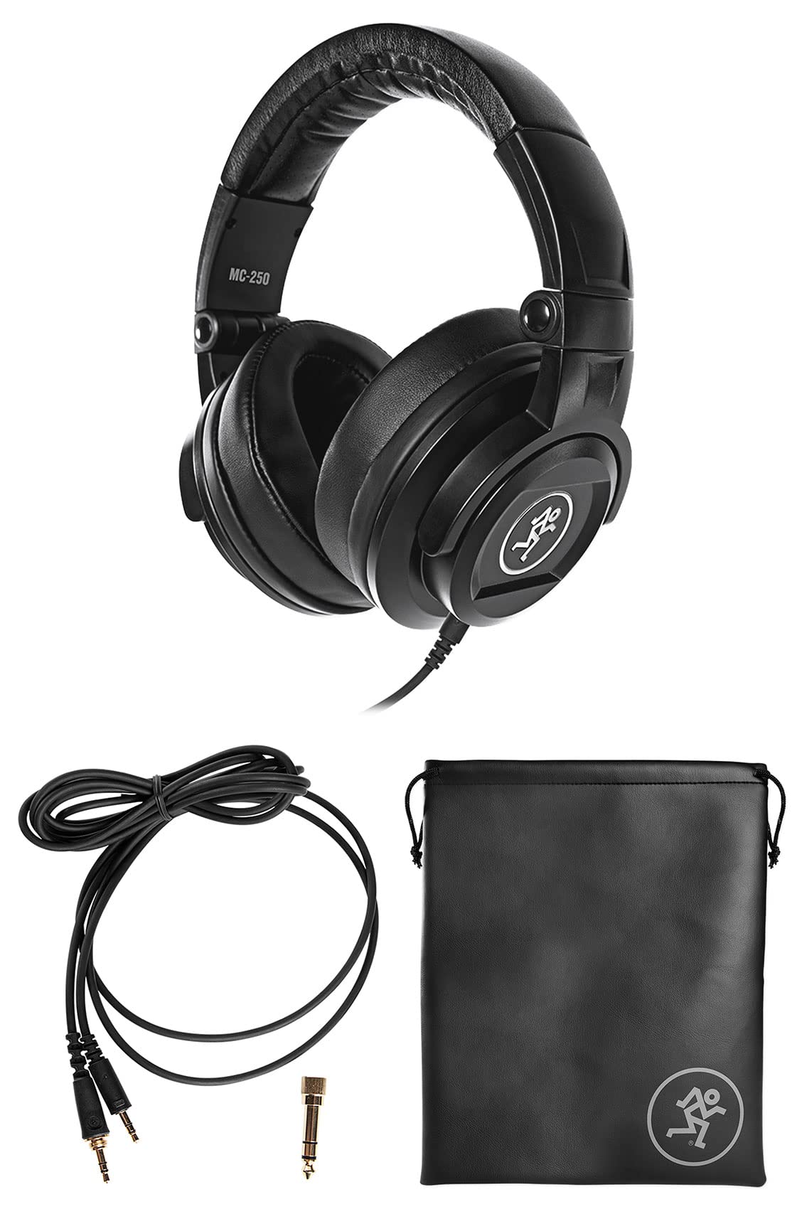 MC-250 Professional Over-Ear Closed-Back Headphones With 50mm Transducers for St