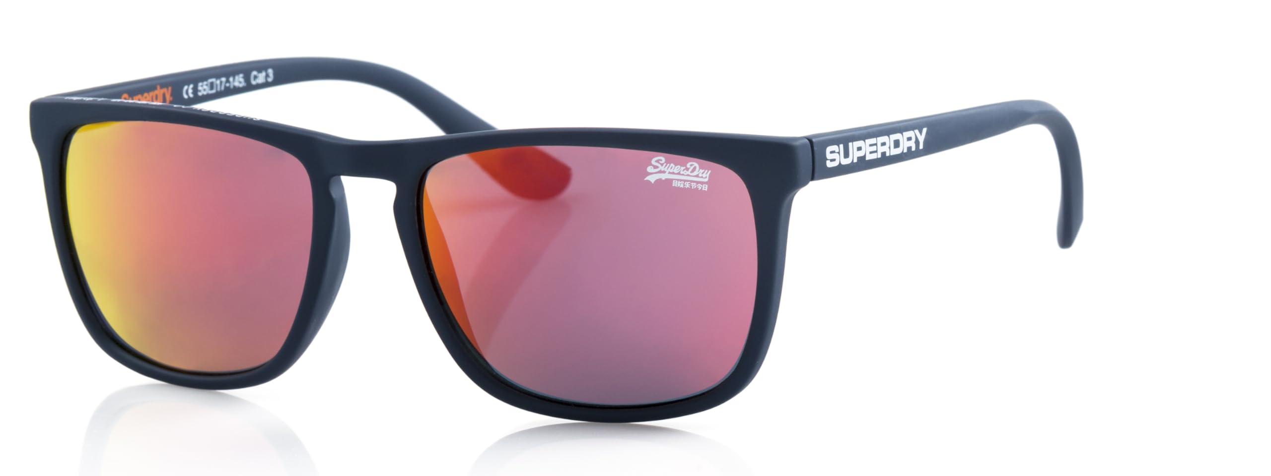 Shockwave 189 very dark blue matt/violet mirrored lenses
