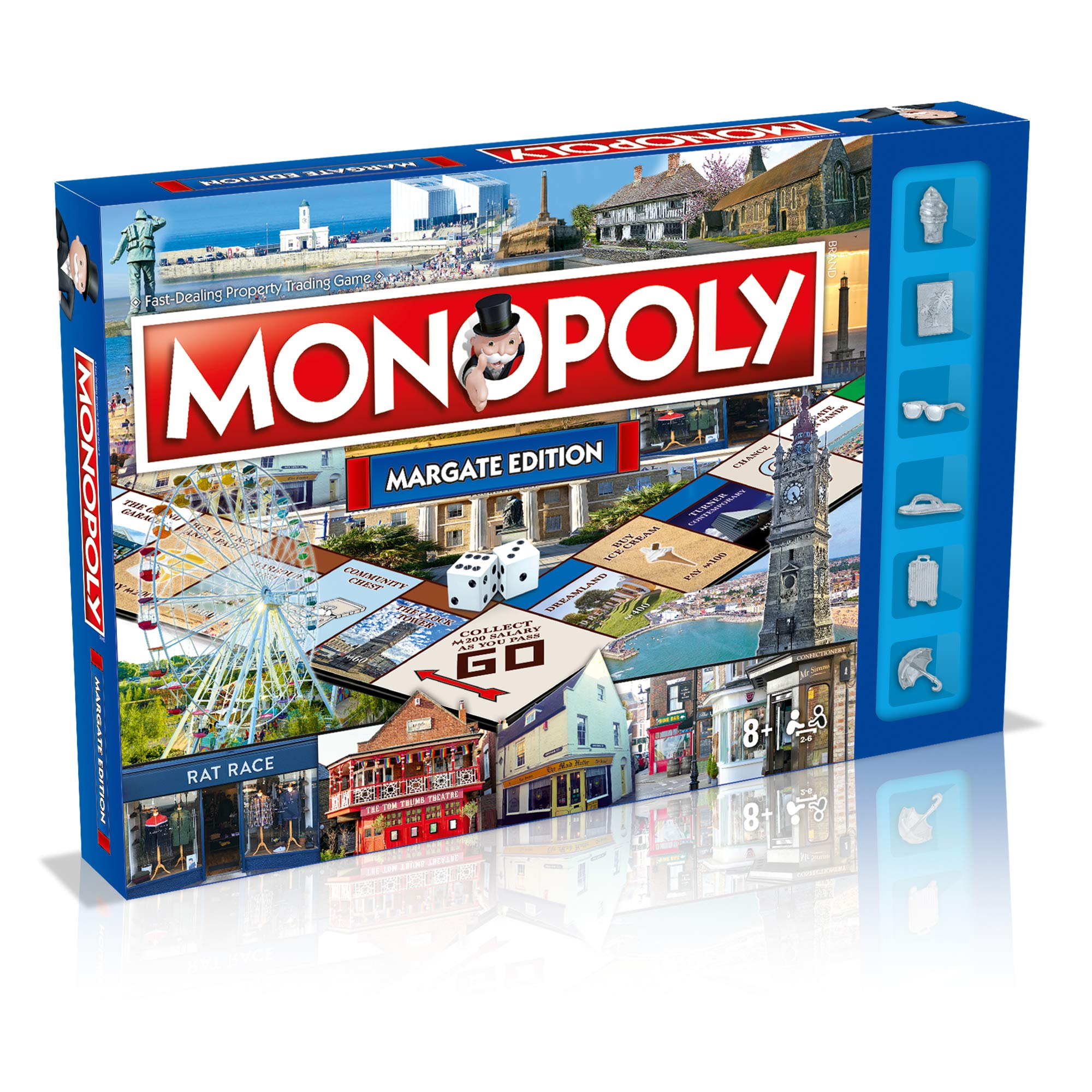 Moves Margate Monopoly Board Game, Advance to Rat Race Margate, The Grand Garage