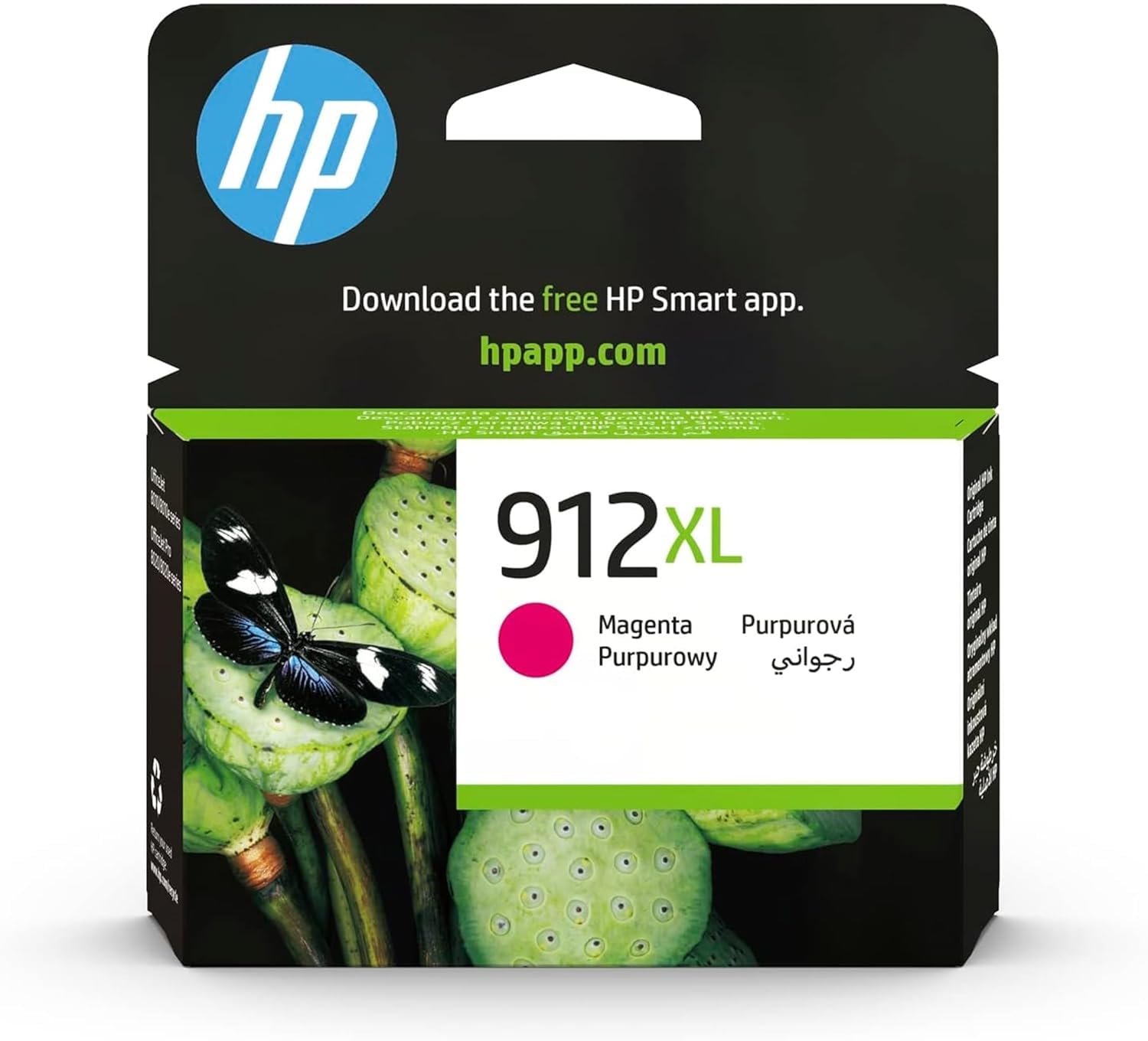 912XL Magenta Original Ink Cartridge, High Yield
