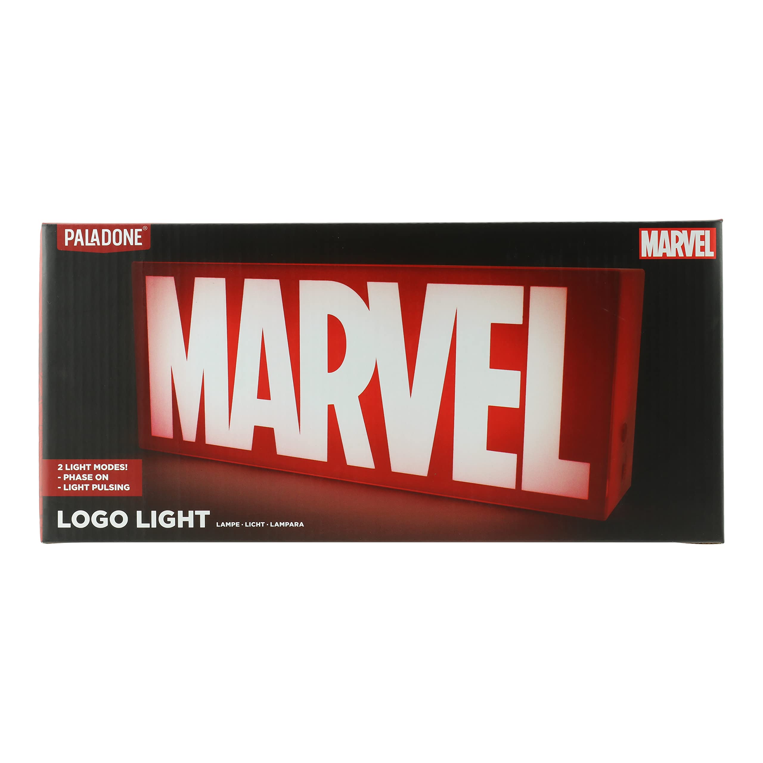 Logo Light Sign - Officially Licensed Disney Merchandise, Phase On and Light Pul