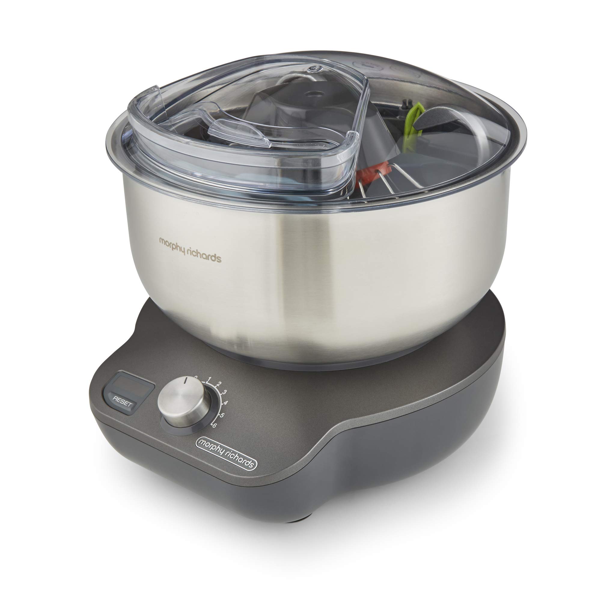Richards MixStar Compact Stand Mixer, Dual Rotating Beaters, Whisks & Dough Hook