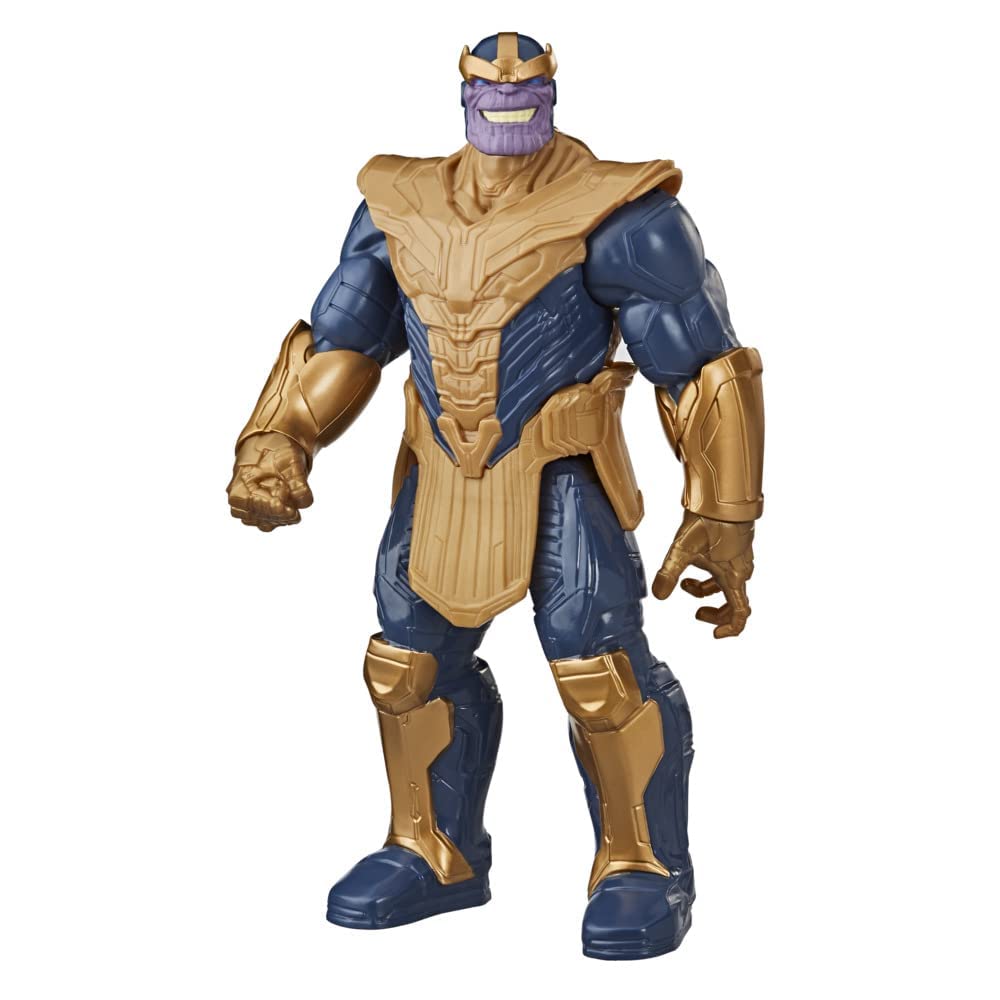 Marvel Titan Hero Series Blast Gear Deluxe Thanos Action Figure,Toy, Inspired By