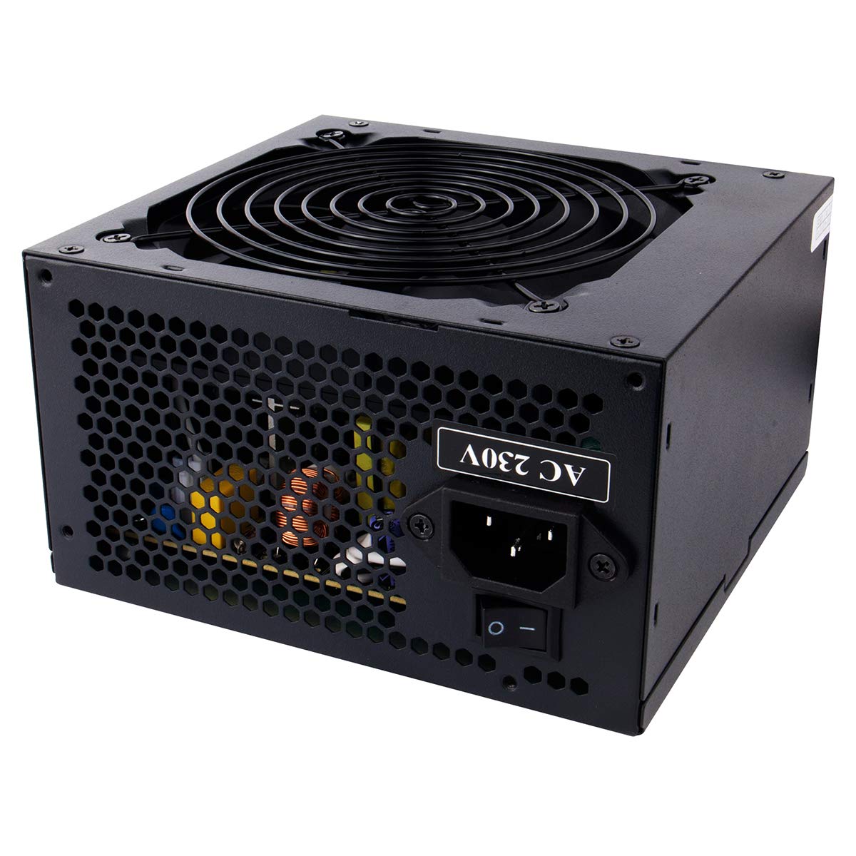 Builder 500W Power Supply, Non Modular, PPFC, 70% Efficiency, 12cm Cooling Fan, 