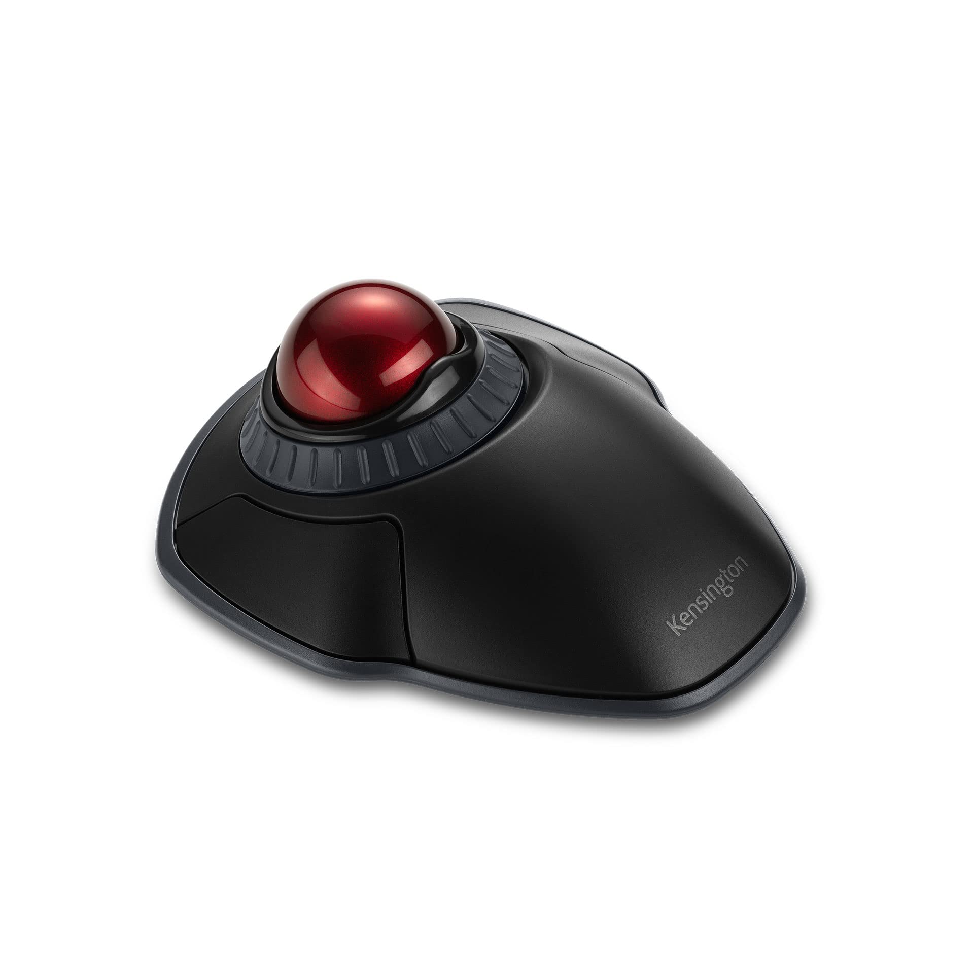 Orbit Wireless Trackball with Scroll Ring, Professional Computer Mouse with Blue