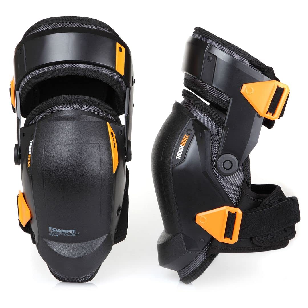 ToughBuilt - Heavy Duty Foam Thigh Support Stabilization Knee Pads - Comfortable