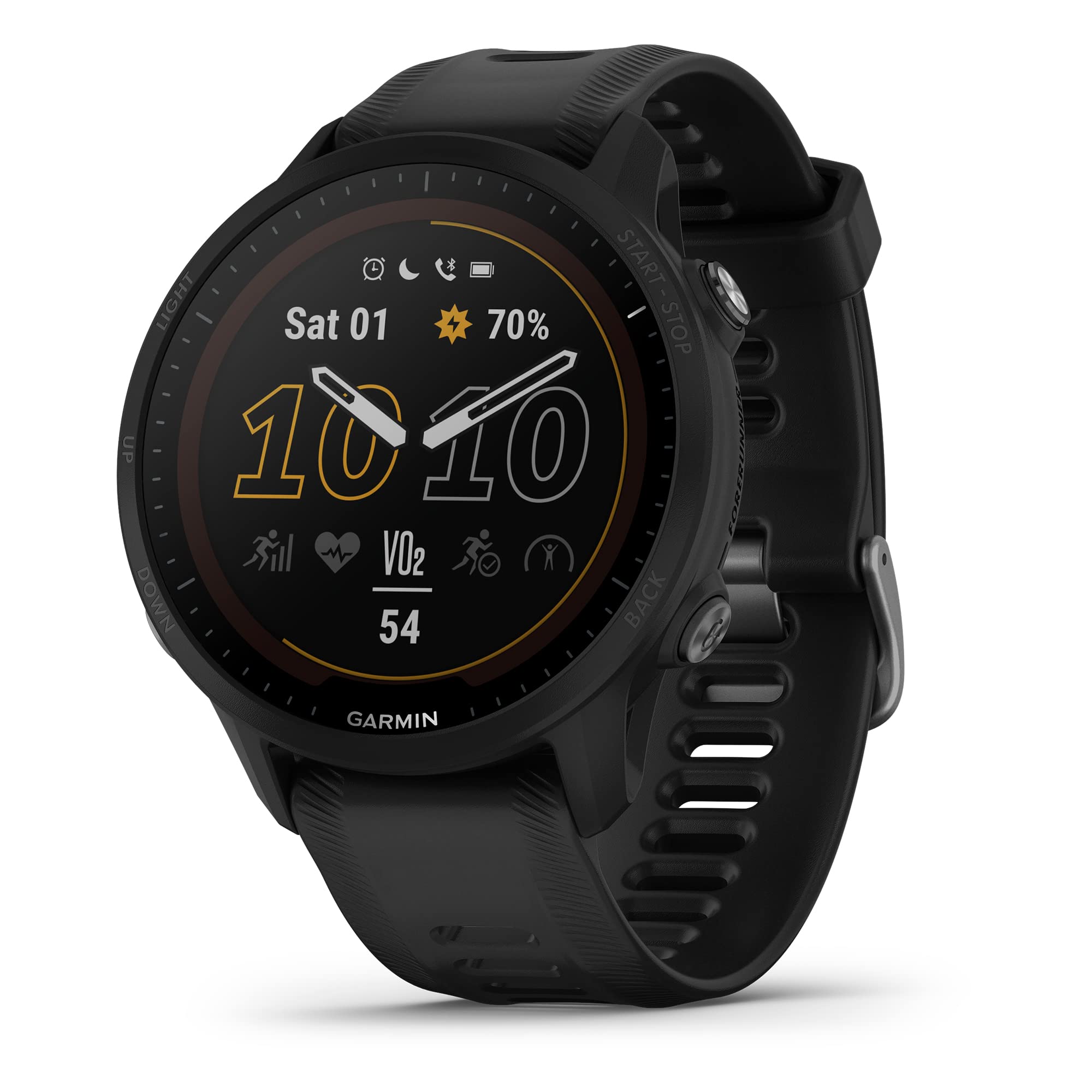 Forerunner® 955 Solar GPS Running Smartwatch with Solar Charging Function, Tailo