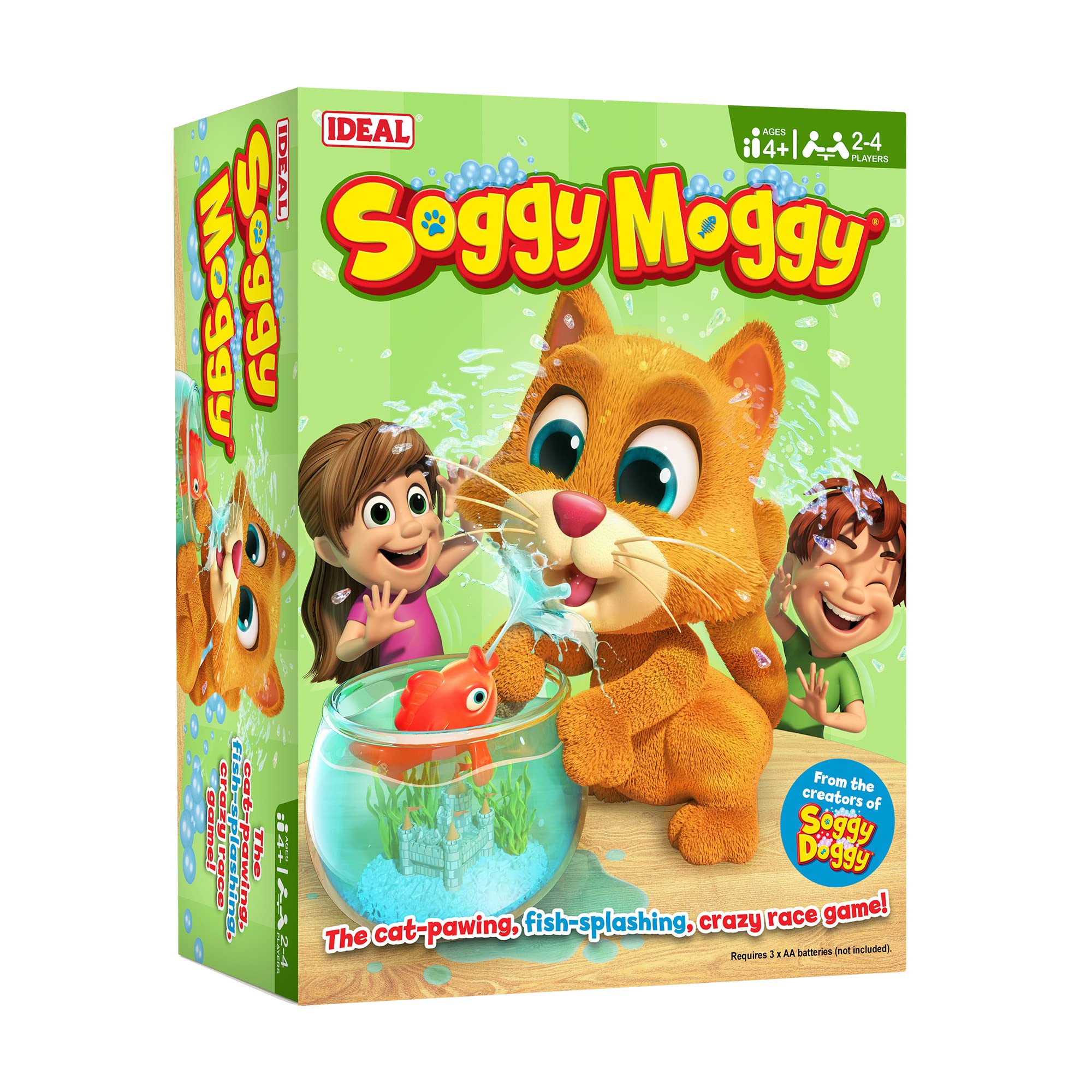 Soggy Moggy: The cat pawing, fish-splashing, crazy race game | Kids Games | For 