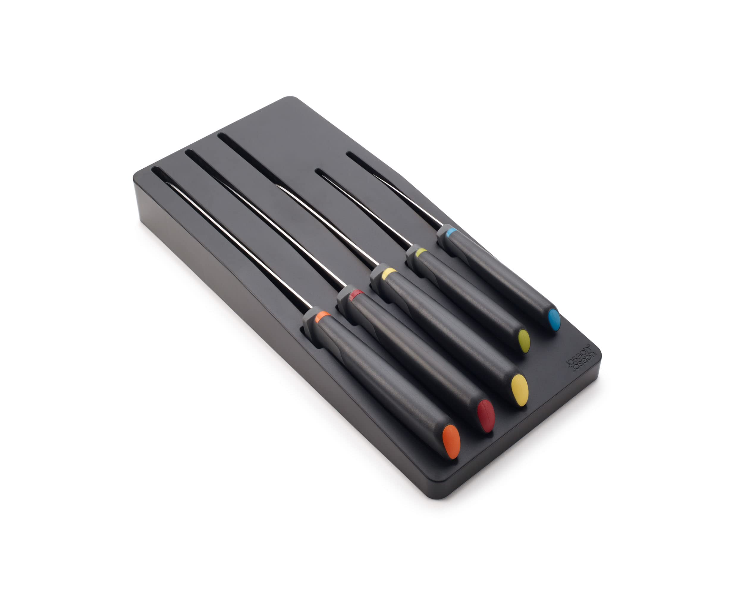 Joseph Elevate Knives 5-Piece Colour Coded, Japanese Stainless-Steel, Knife Set 