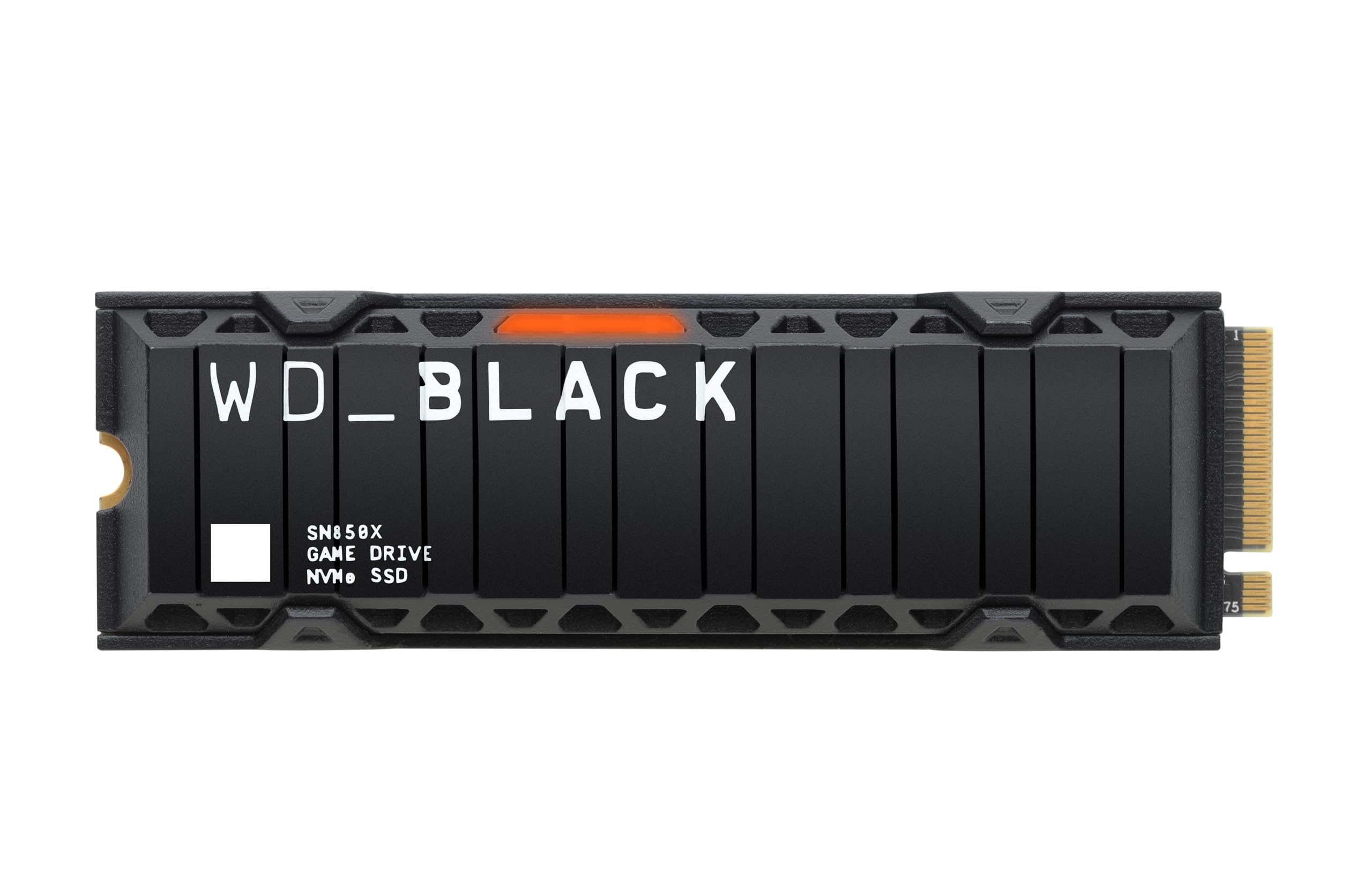 Black SN850X 2TB SSD M.2 2280 NVME PCI-E Gen4 Solid State Drive with Heatsink