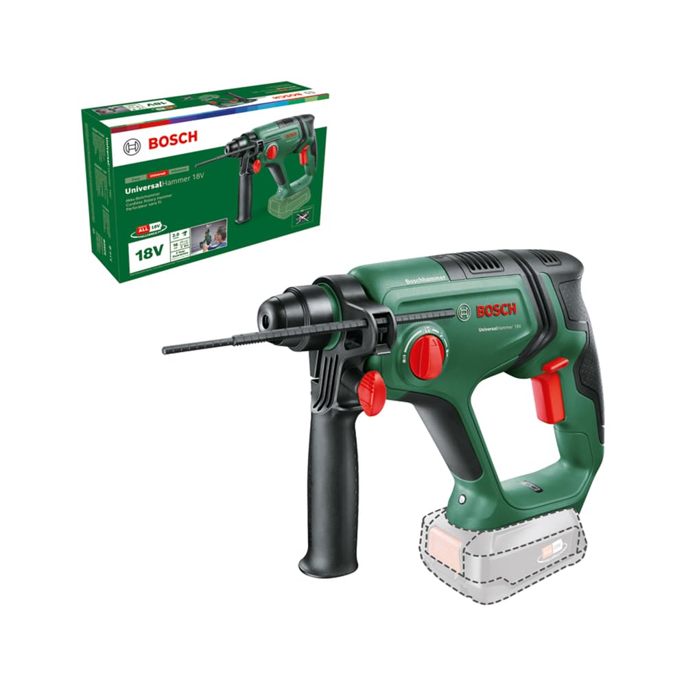 Cordless Rotary Hammer Drill UniversalHammer 18V (Without Battery, 18 Volt Syste