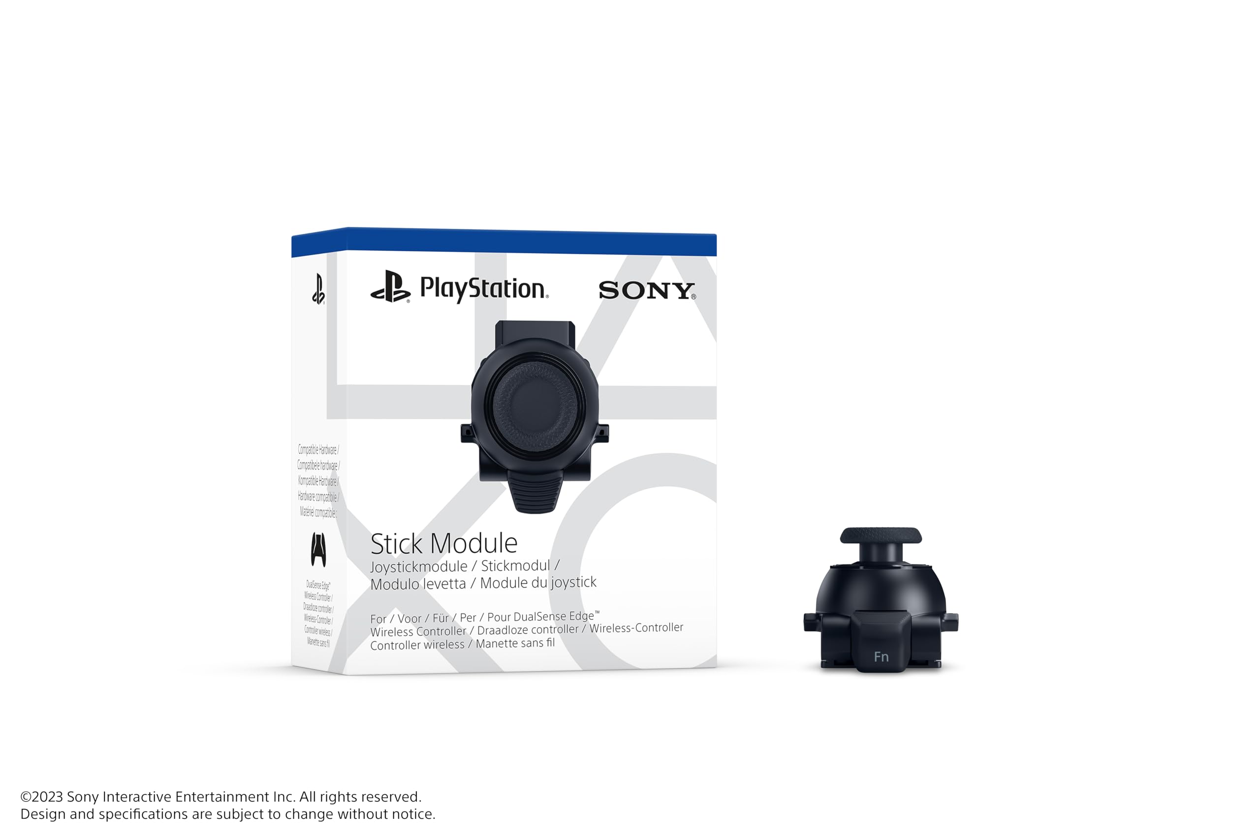 Stick Module for DualSense Edge Wireless Controller, Black (9444497) [PlayStatio