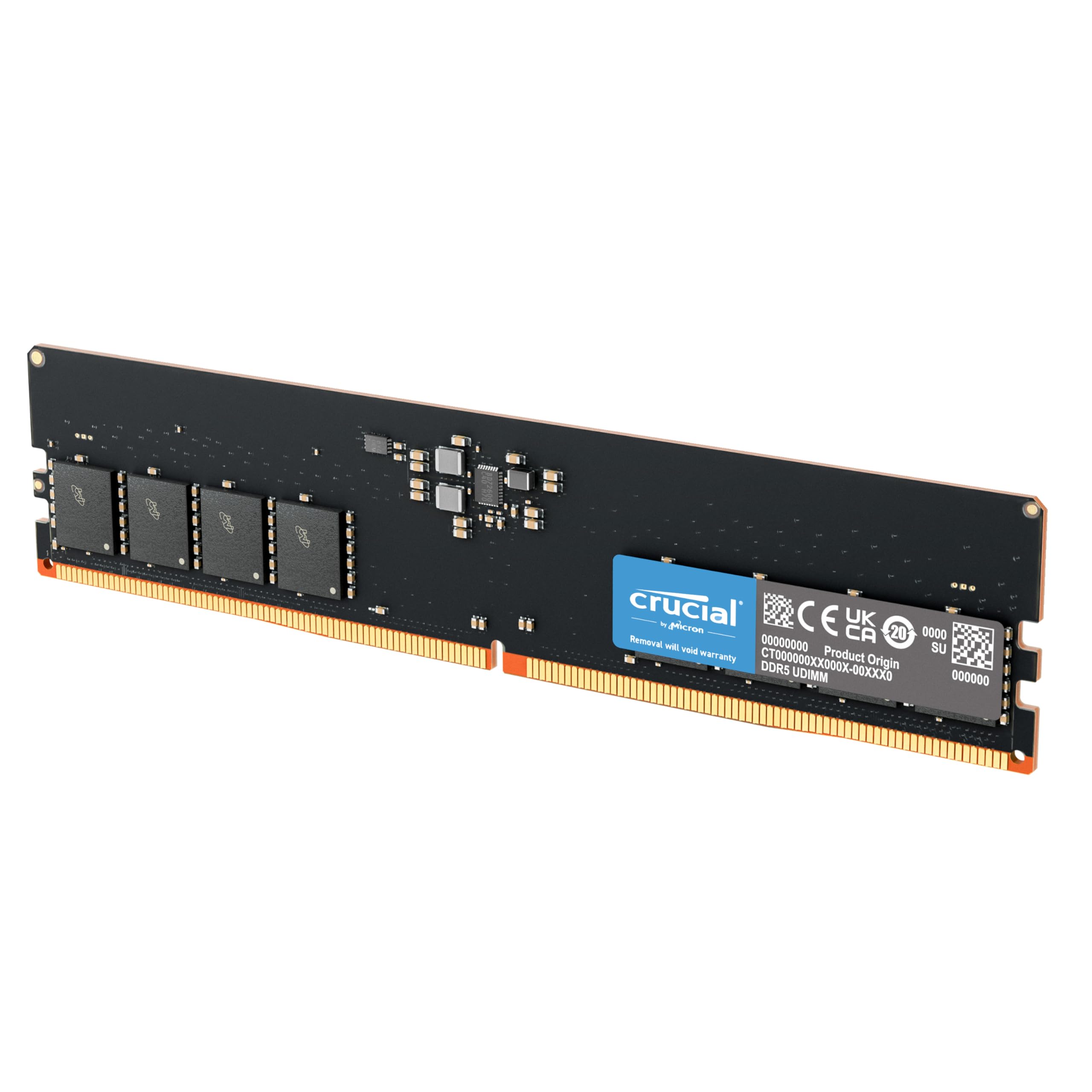 DDR5 RAM 16GB 5600MHz, Desktop Computer Memory, (or 5200MHz, 4800MHz) CL46 - CT1