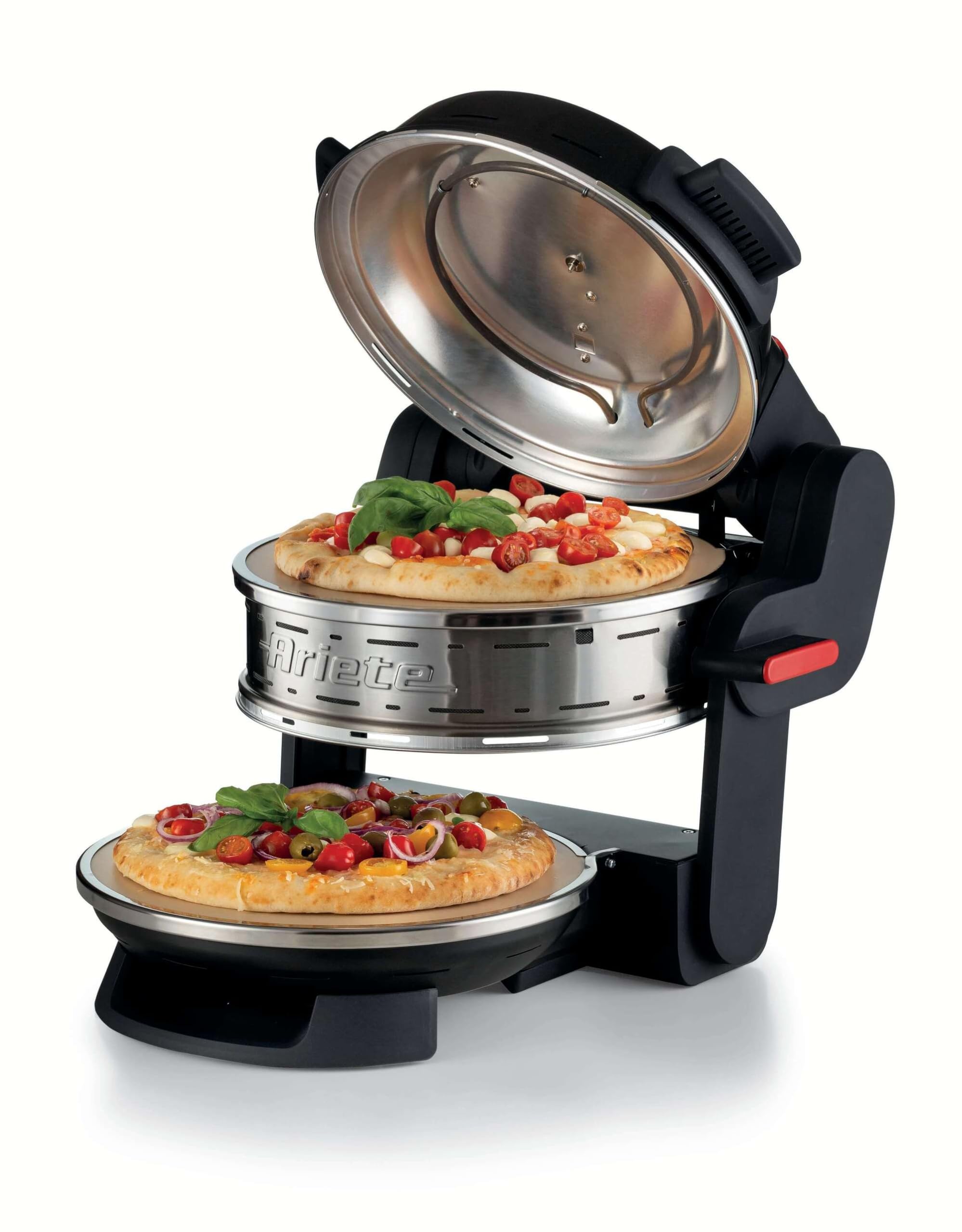 9270 Double Pizza Oven, Fast Cooking Pizza in 4 Minutes, Upper and Lower Zones, 