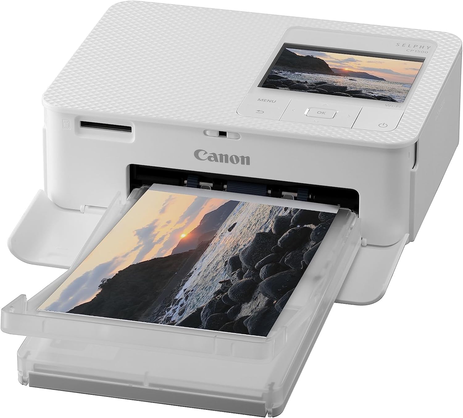 SELPHY CP1500 Compact Photo Printer – Wireless Printing, Long-Lasting Prints, US
