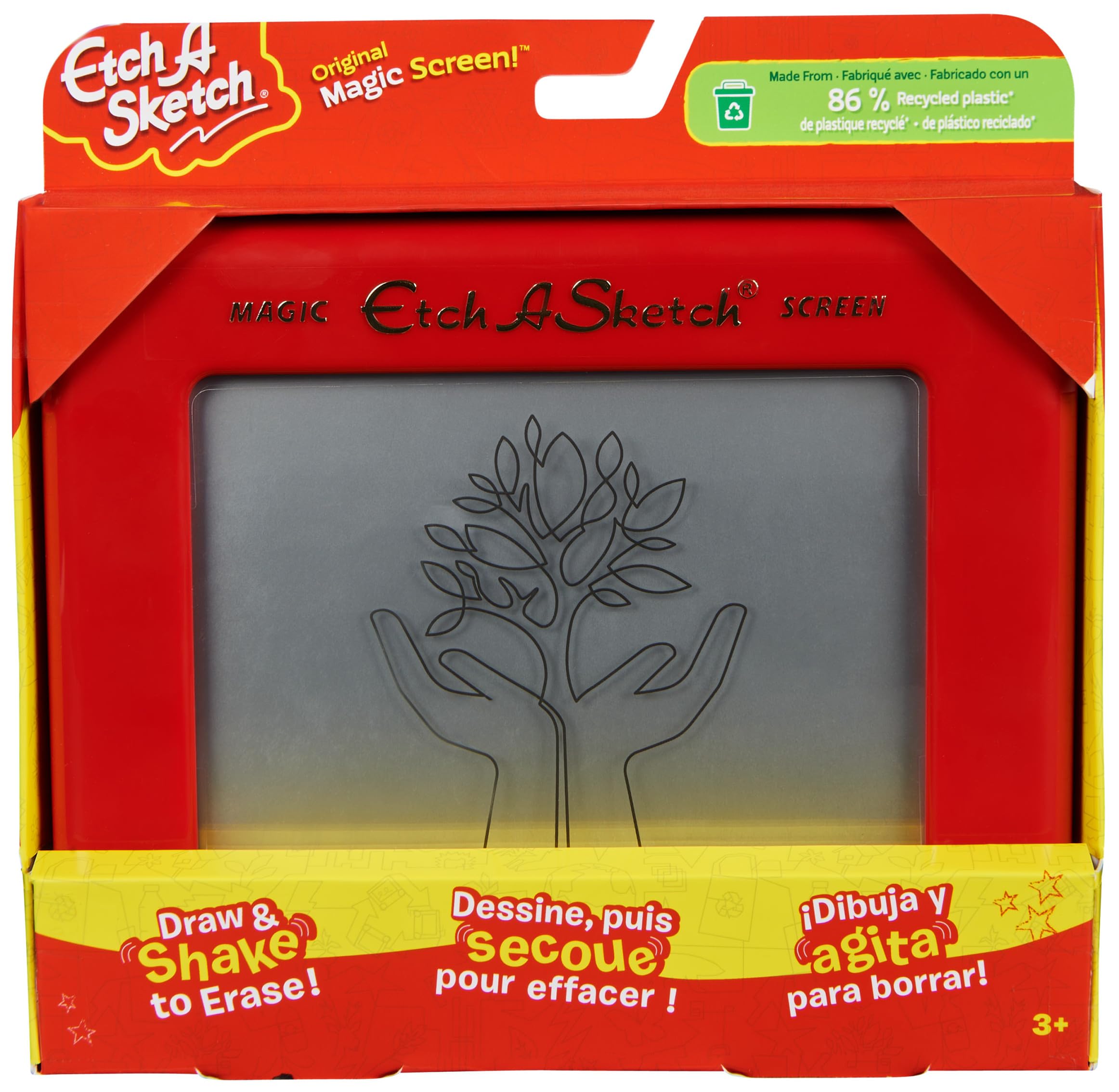 A Sketch - Original Magic Screen - Children's Magnetic Board - with 86% Recycled
