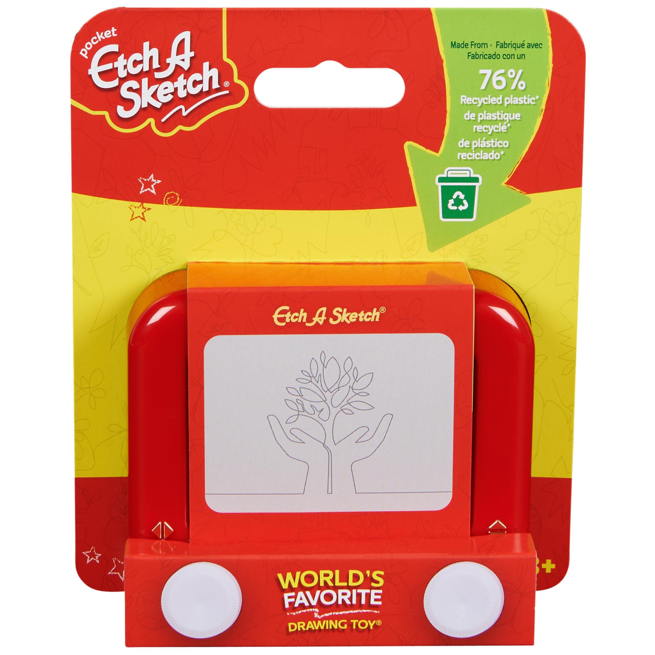 A Sketch - Recyclable version - Create infinite drawings with this magic screen 