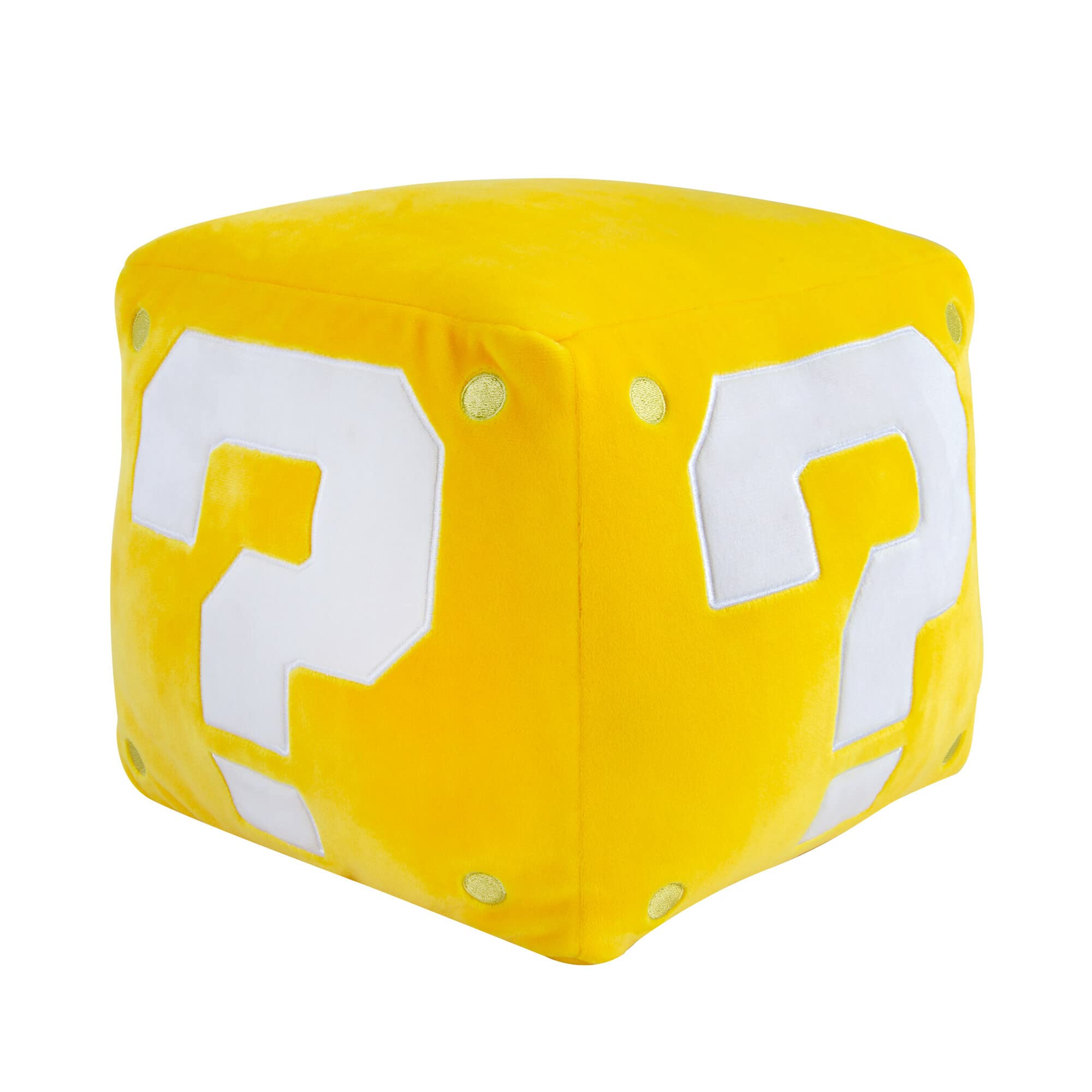 Mocchi Mocchi Super Mario Brothers Question Mark Block Mega Plush - 15" Official