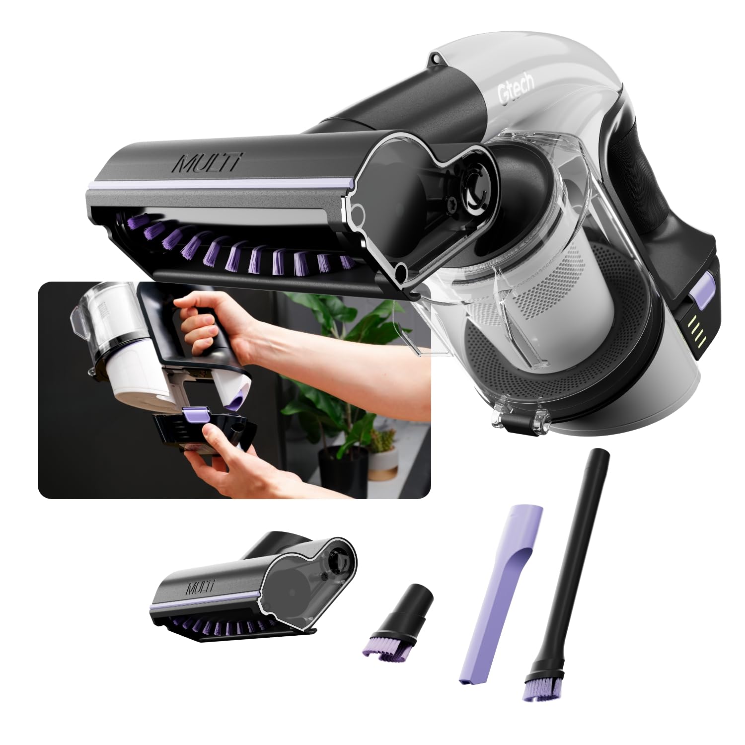 Multi Platinum | Cordless Lightweight Handheld Vacuum Cleaner | Reinforced with 