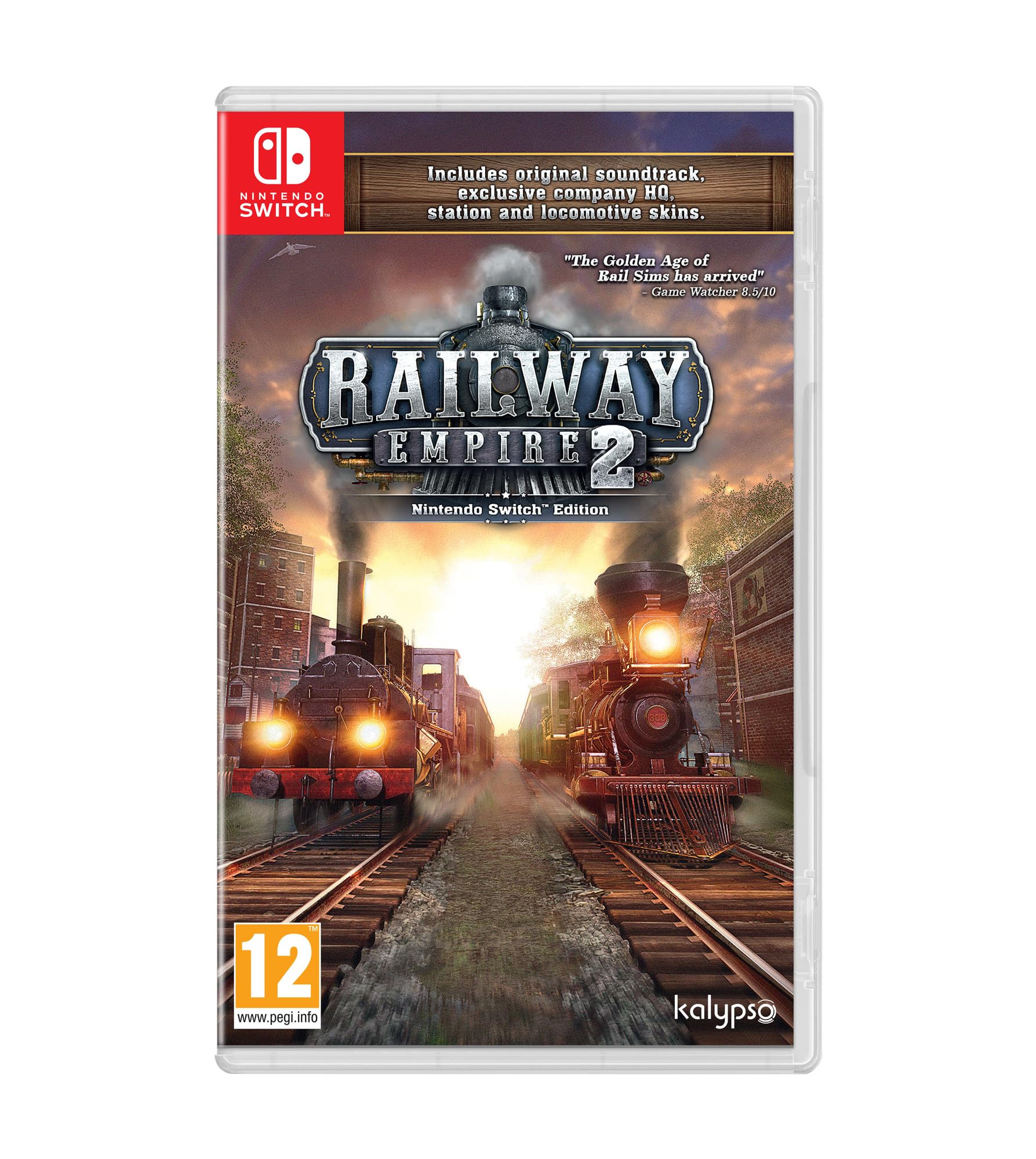 Railway Empire 2 – Deluxe Edition (Nintendo Switch) [Nintendo Switch]