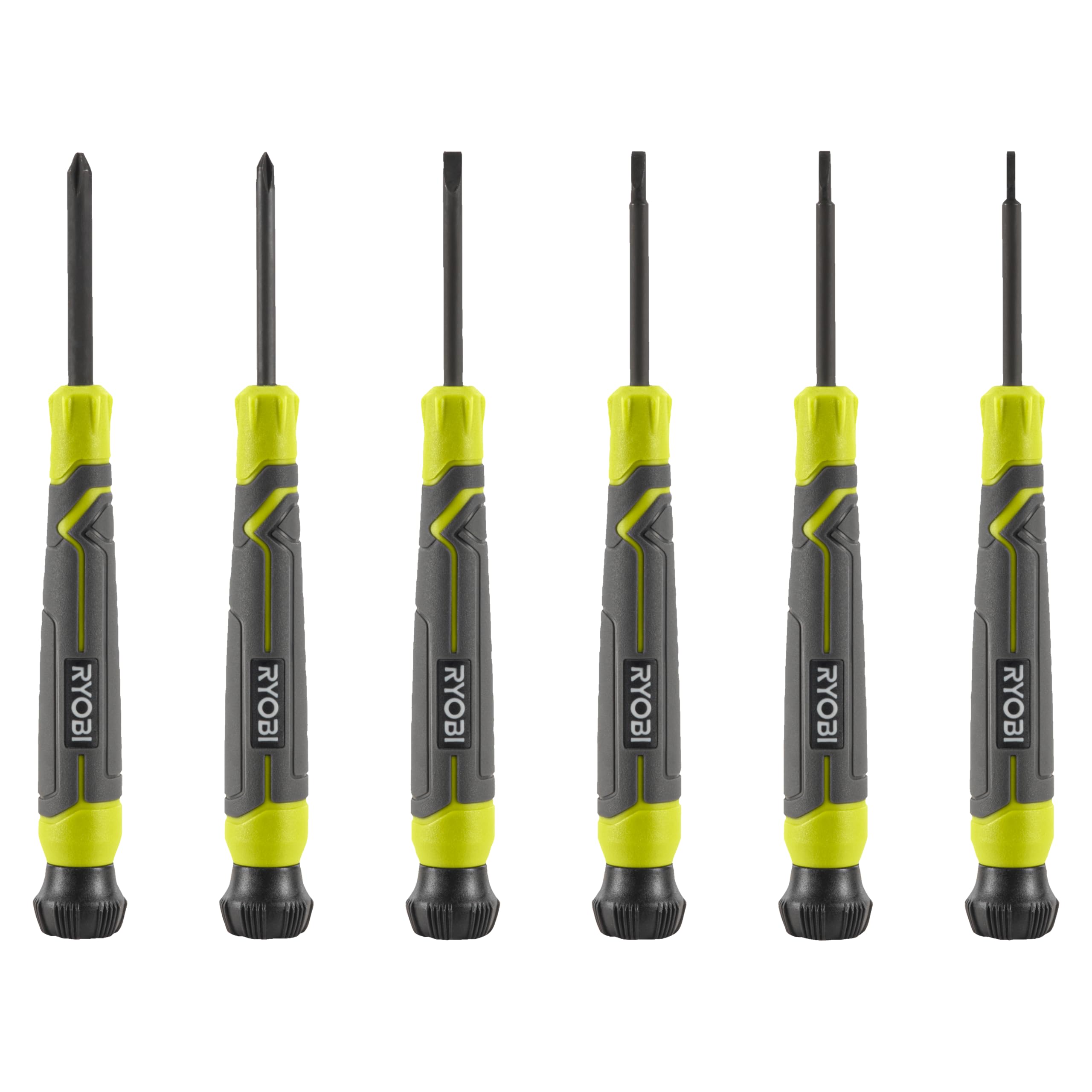 Set of 6 Precision Screwdrivers with Magnetic Head - RHSDSPC6