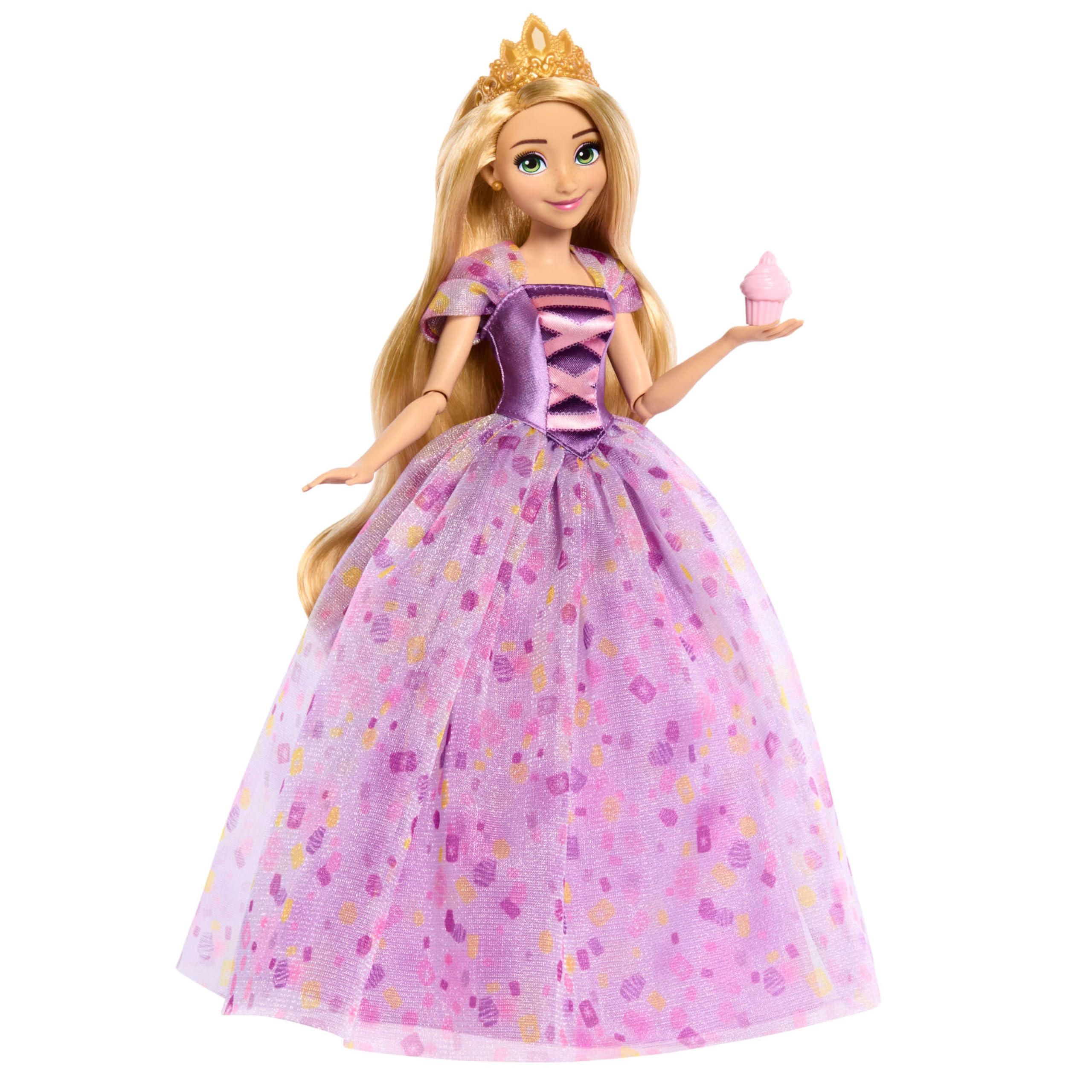 Princess Birthday Celebration Rapunzel Deluxe Fashion Doll, Inspired by Disney T