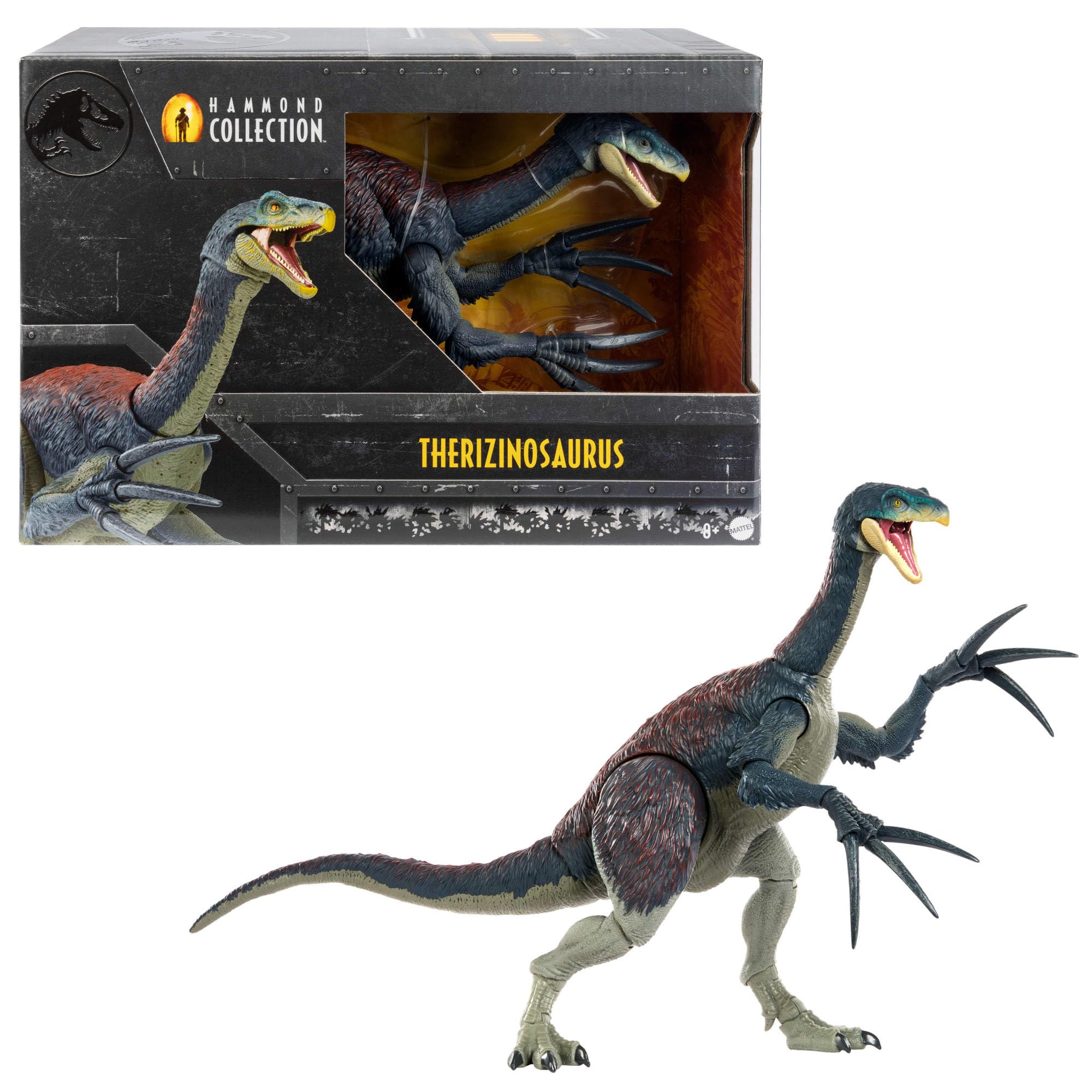 Jurassic World Dominion Hammond Collection Therizinosaurus Dinosaur Figure with 