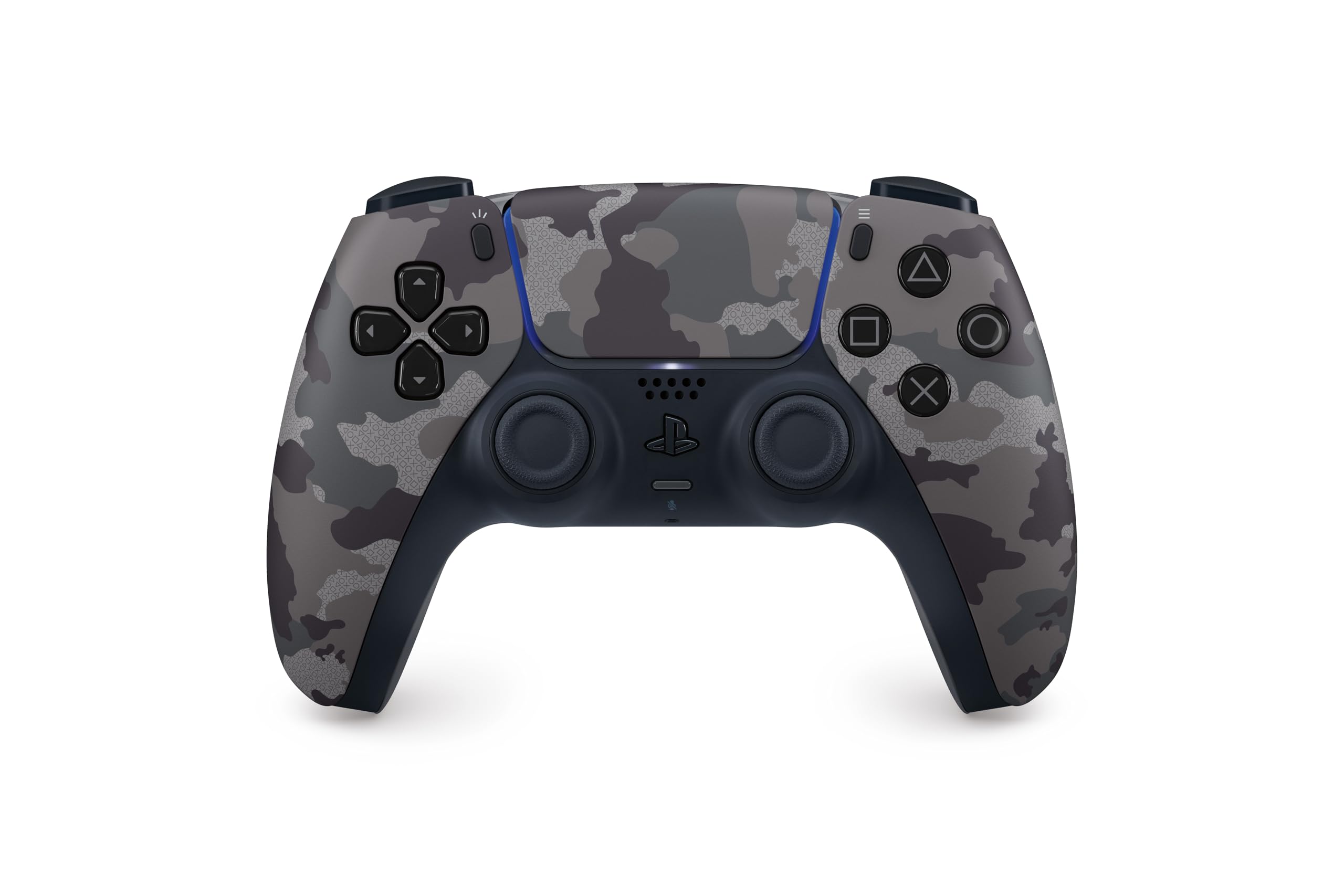 Official PlayStation 5 - DualSense Wireless Controller - Gray Camouflage - US/LA