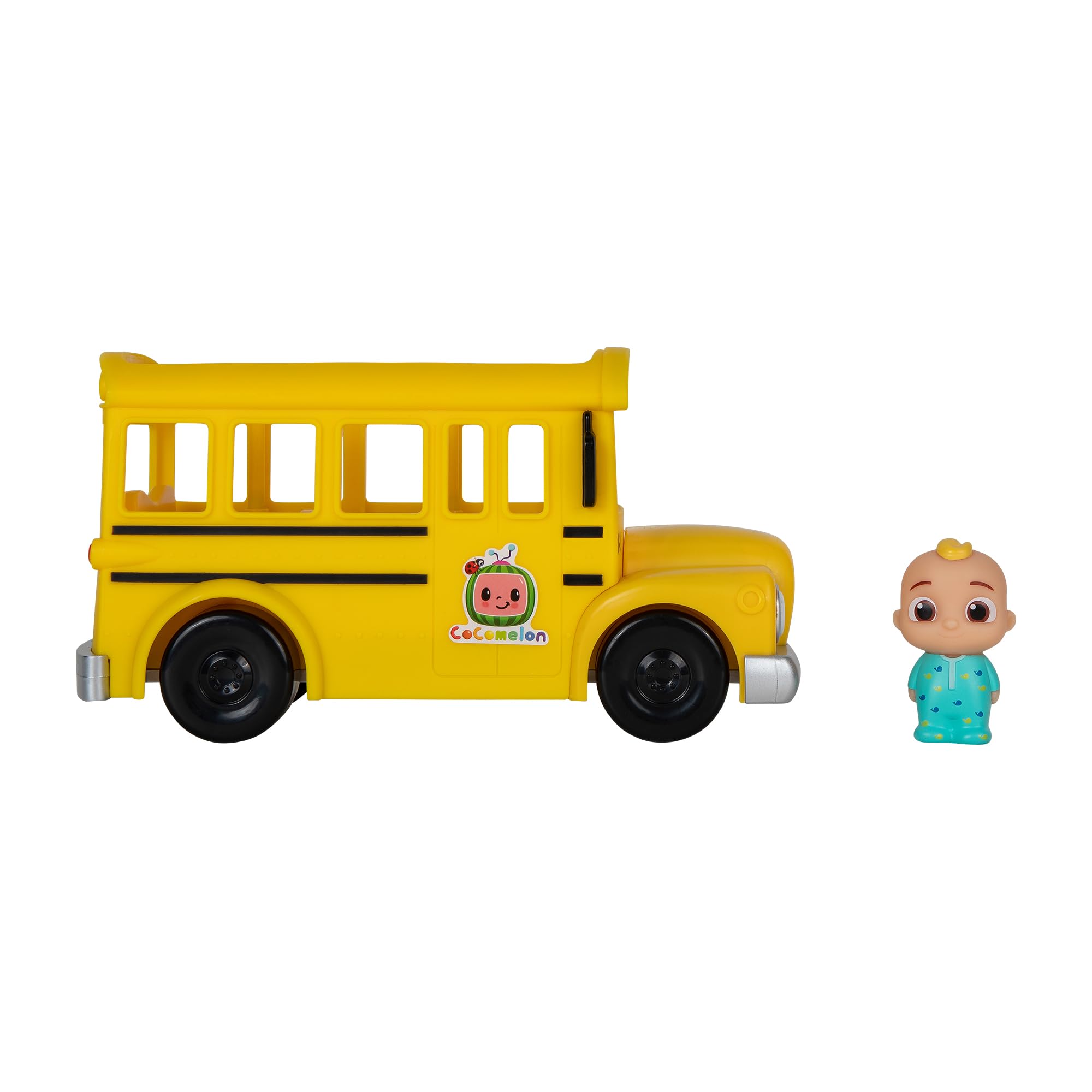 Musical Yellow School Bus with JJ figure