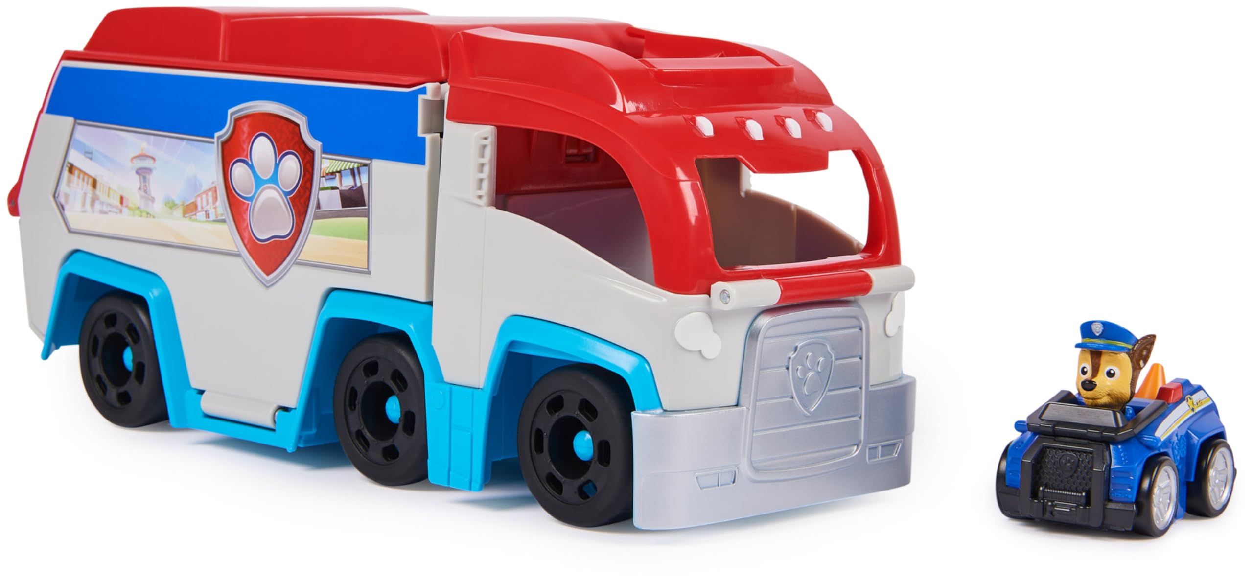 Patrol: Pup Squad Patroller Team Vehicle, Toy Lorry with Collectible Chase Toy C