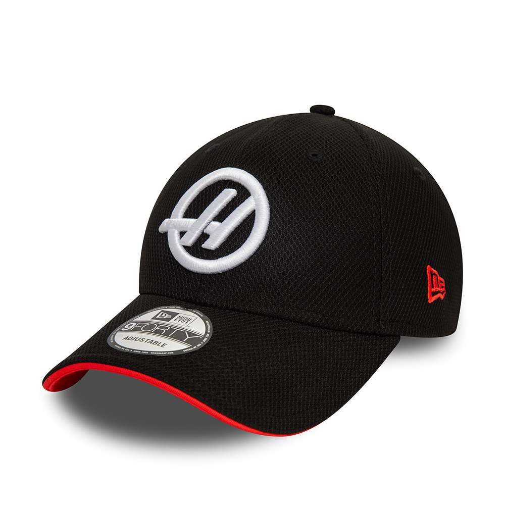 Era 9Forty Diamond Snapback Cap - F1 HAAS Team Black