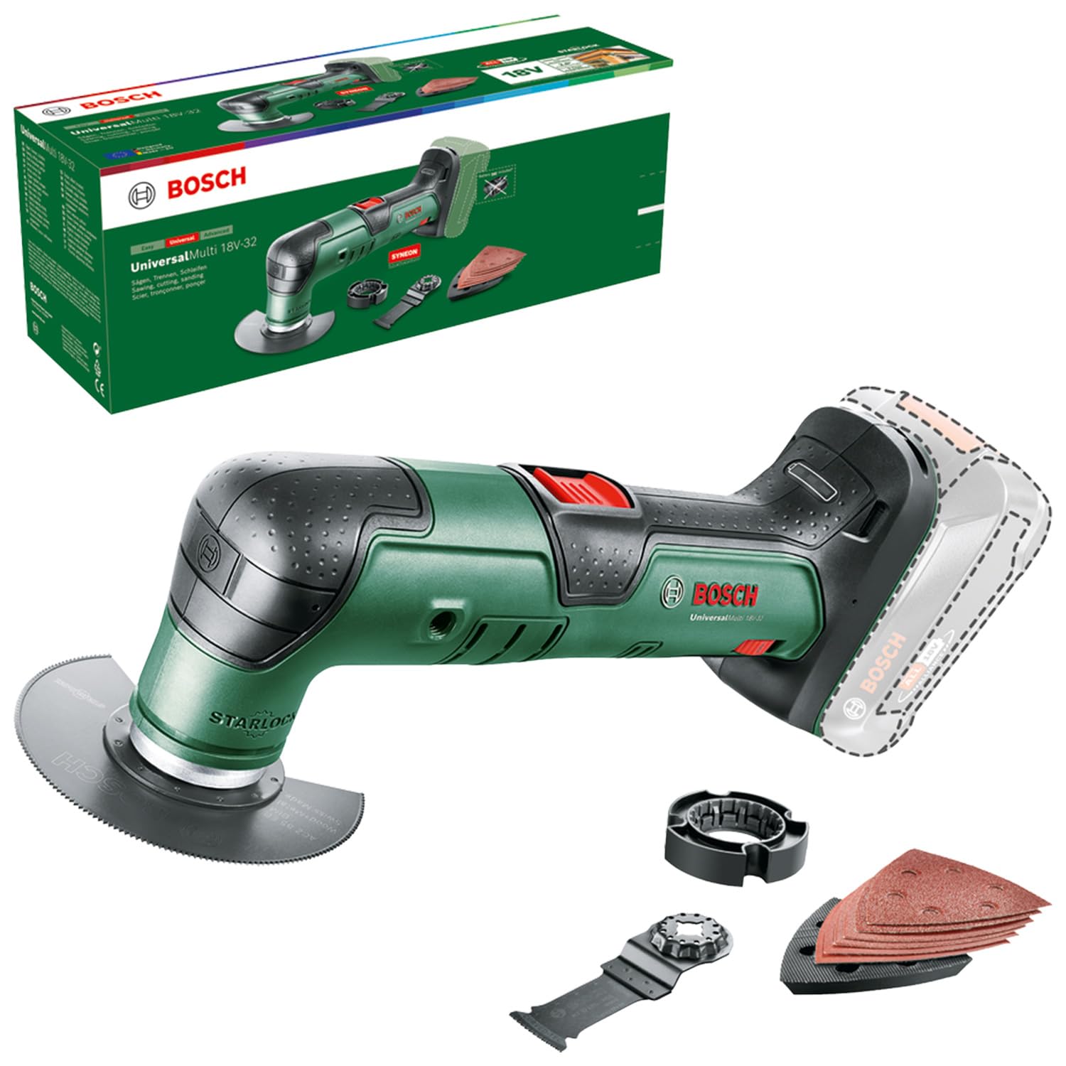 Cordless Multifunction Tool UniversalMulti 18V-32