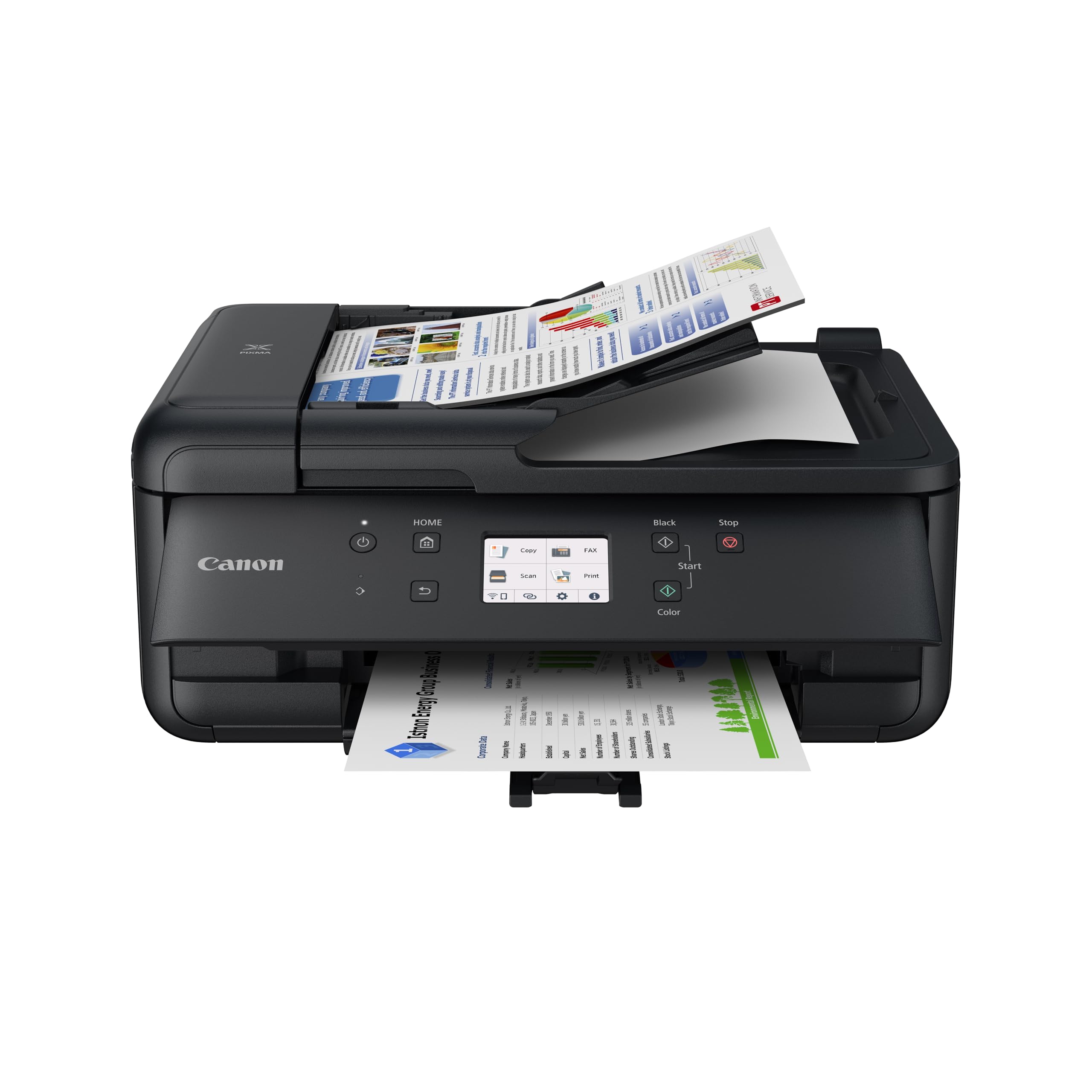 PIXMA TR7650 Wireless All-In-One Colour Inkjet Printer - A4 Print, Copy, Scan, F