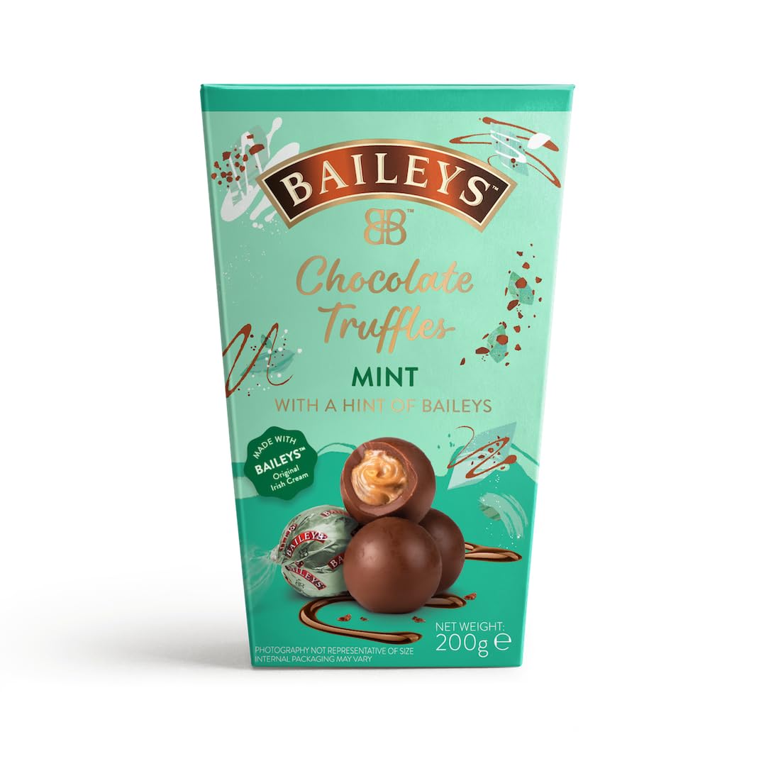 Mint Chocolate Truffles 200G, 2024 New, Individually Wrapped Perfect for Gifting