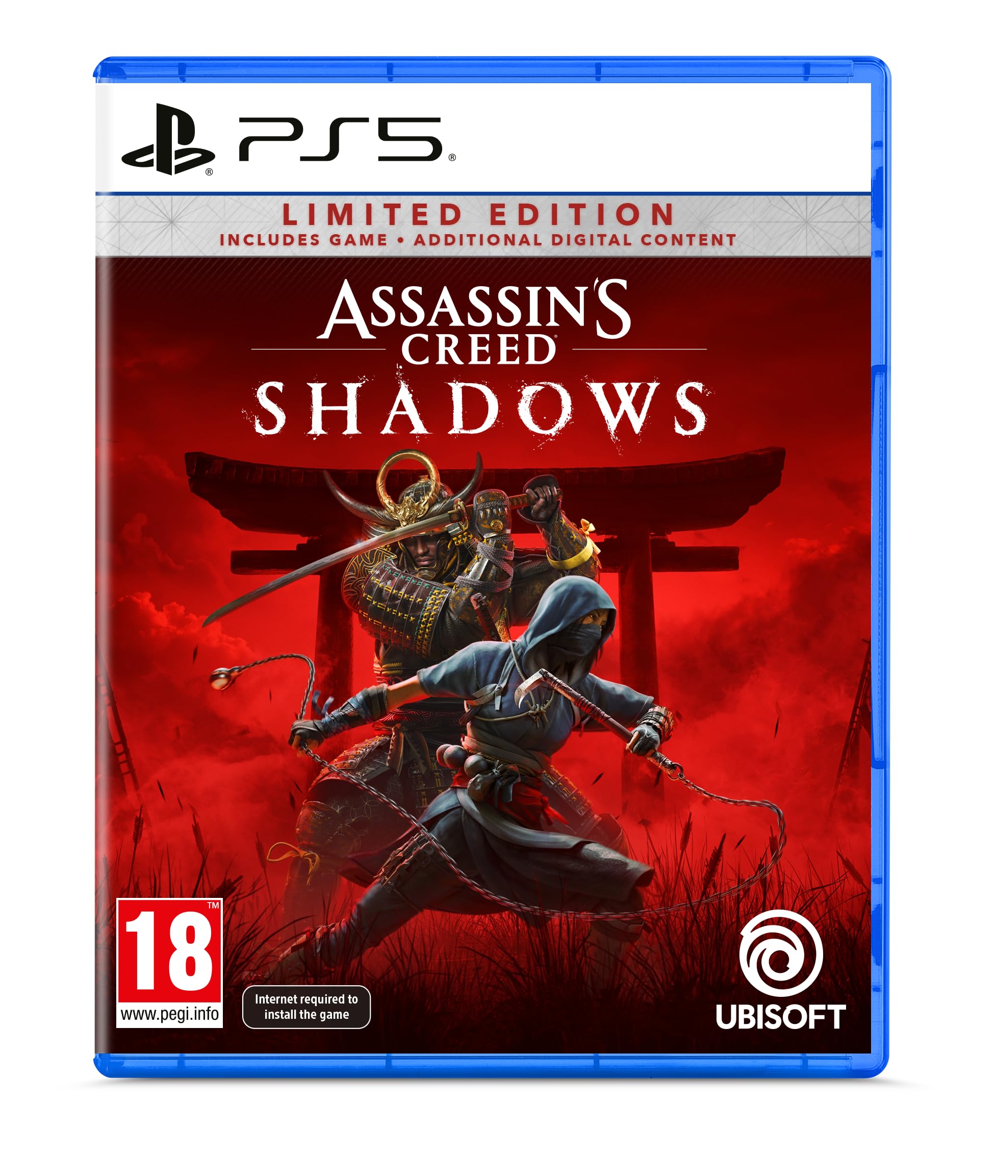 Creed Shadows Limited Edition (Exclusive to Amazon.uk) (PS5) [PlayStation 5]